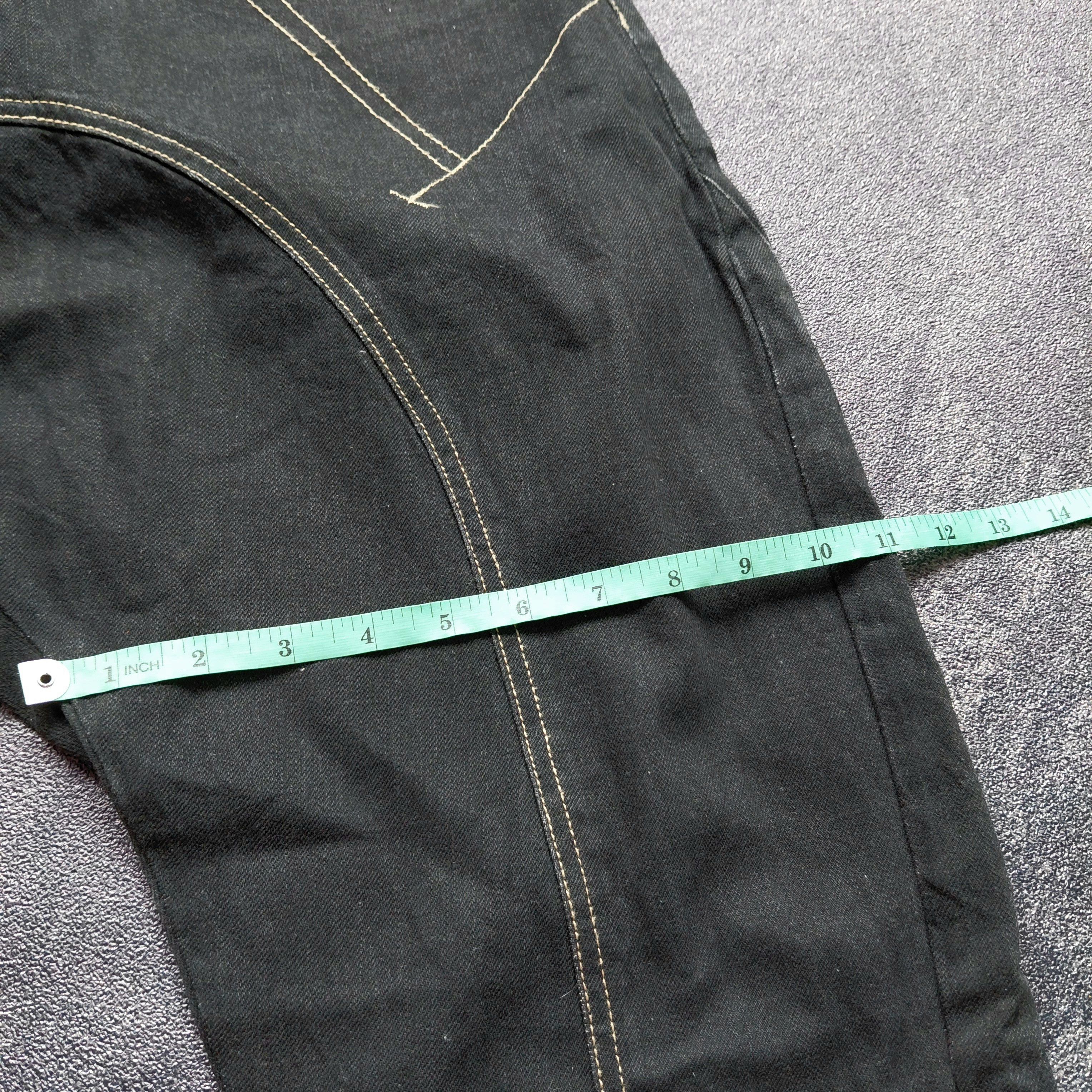 PPFM PPFM Printed Iner Leg Curve Denin Pants Size US 32 / EU 48 - 13 Thumbnail
