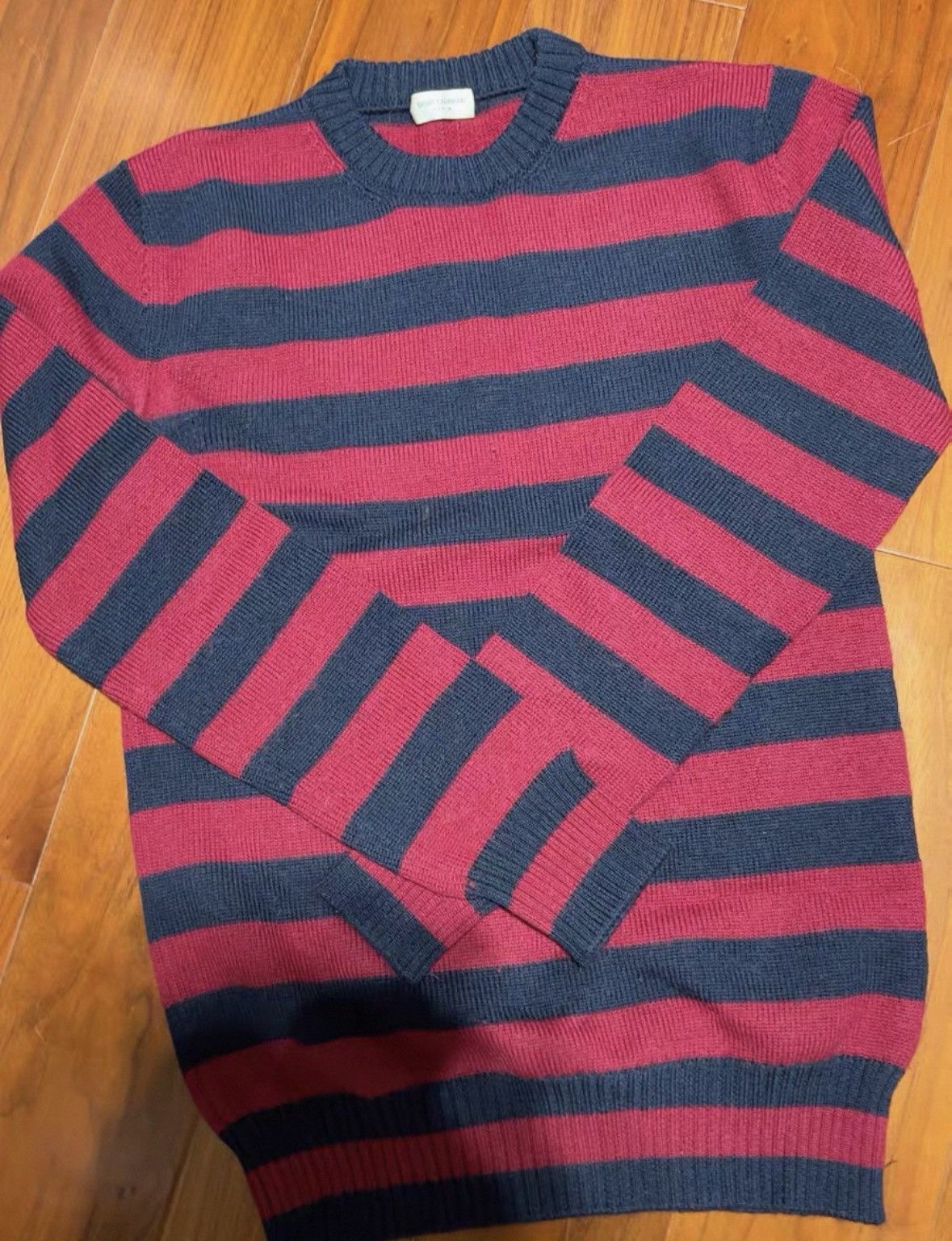 Saint Laurent Paris Saint Laurent Paris Black and red striped sweater-2505 Size US S / EU 44-46 / 1 - 1 Thumbnail