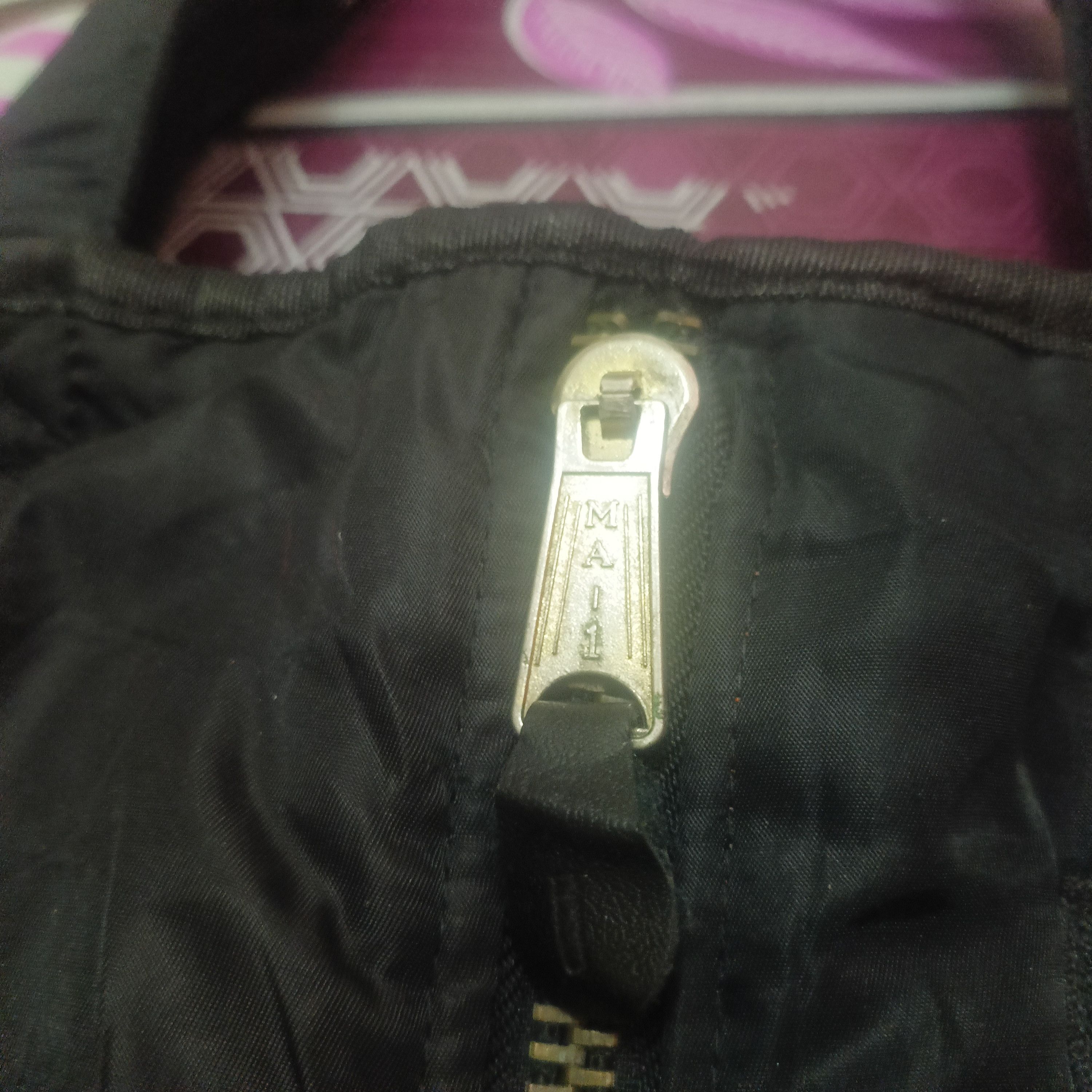 Vintage Rare!!! MA 1 tote bag custom modifications from jacket Size ONE SIZE - 2 Thumbnail