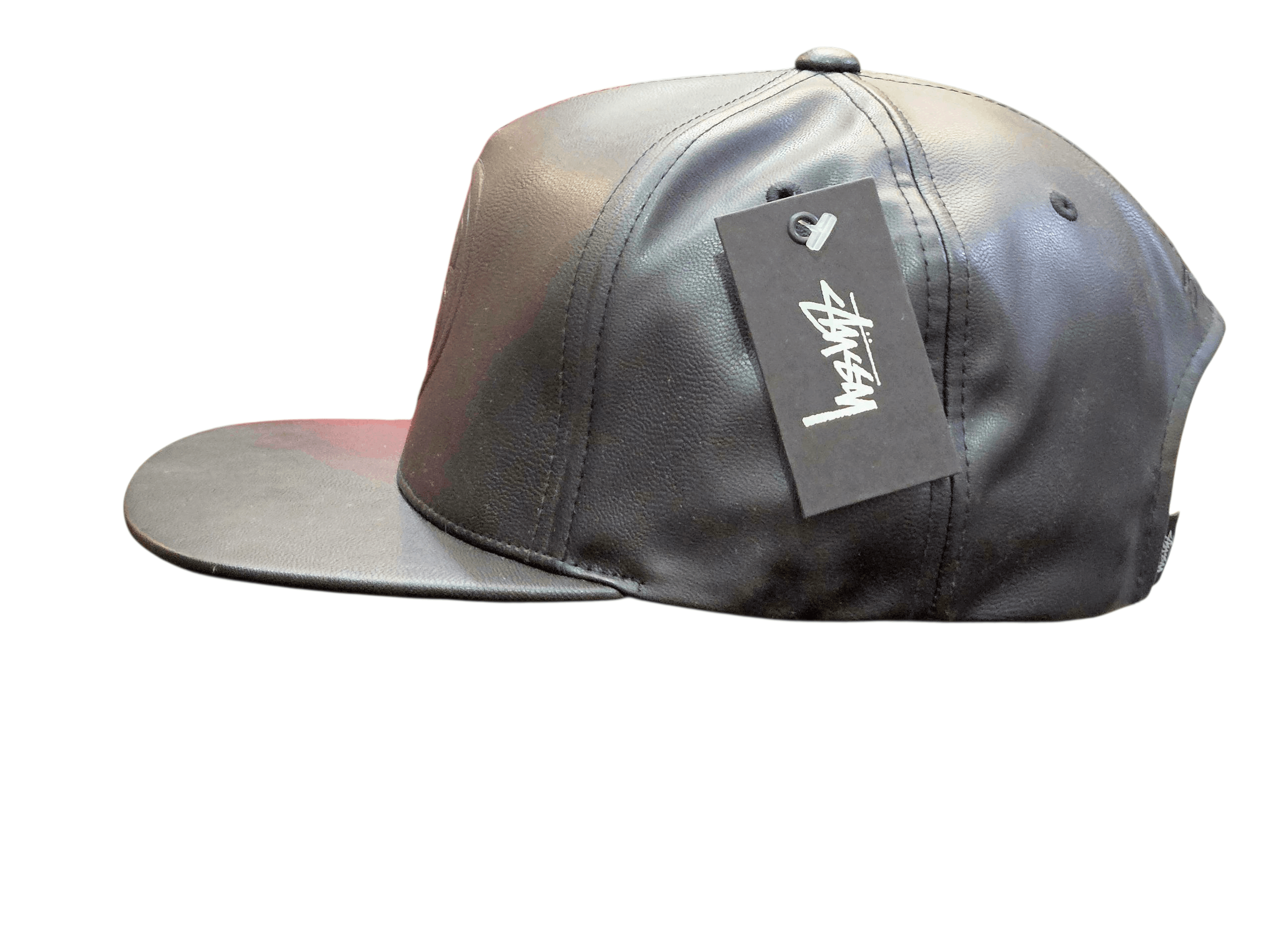 Stussy Stussy Promo Snapback Hat | faux leather | OSFA Size ONE SIZE - 3 Thumbnail
