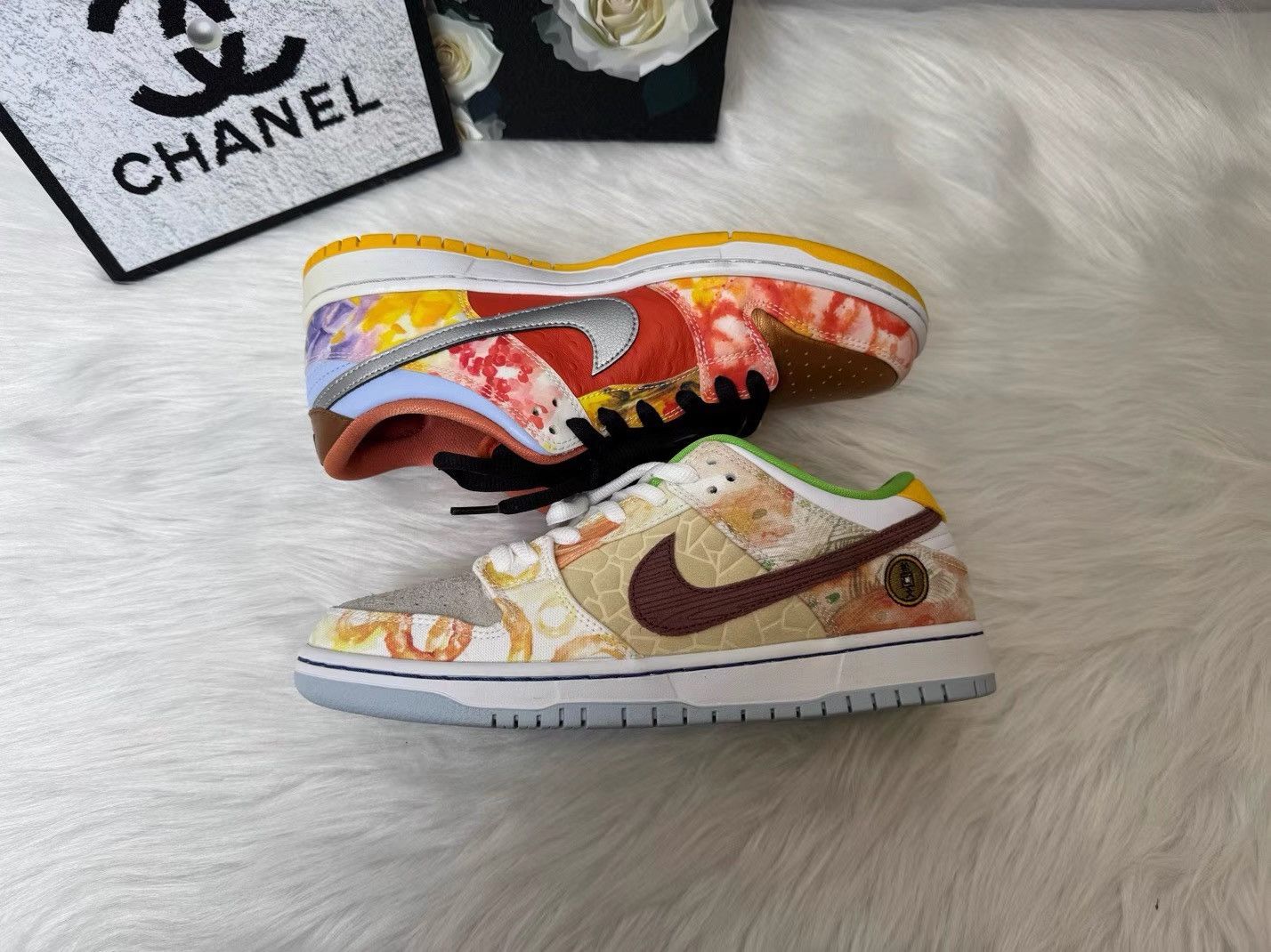 Nike Nike Dunk SB QS "Street Hawker" Low-top Retro Sneakers K36 Size US 9.5 / EU 42-43 - 7 Thumbnail