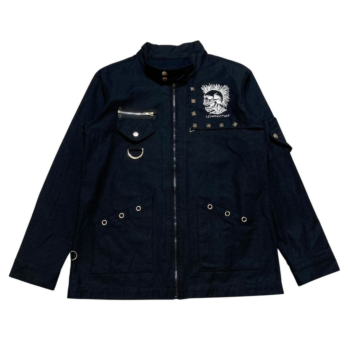 BTM - Biker Punk Design Studded Jacket Vkei Style Japanese