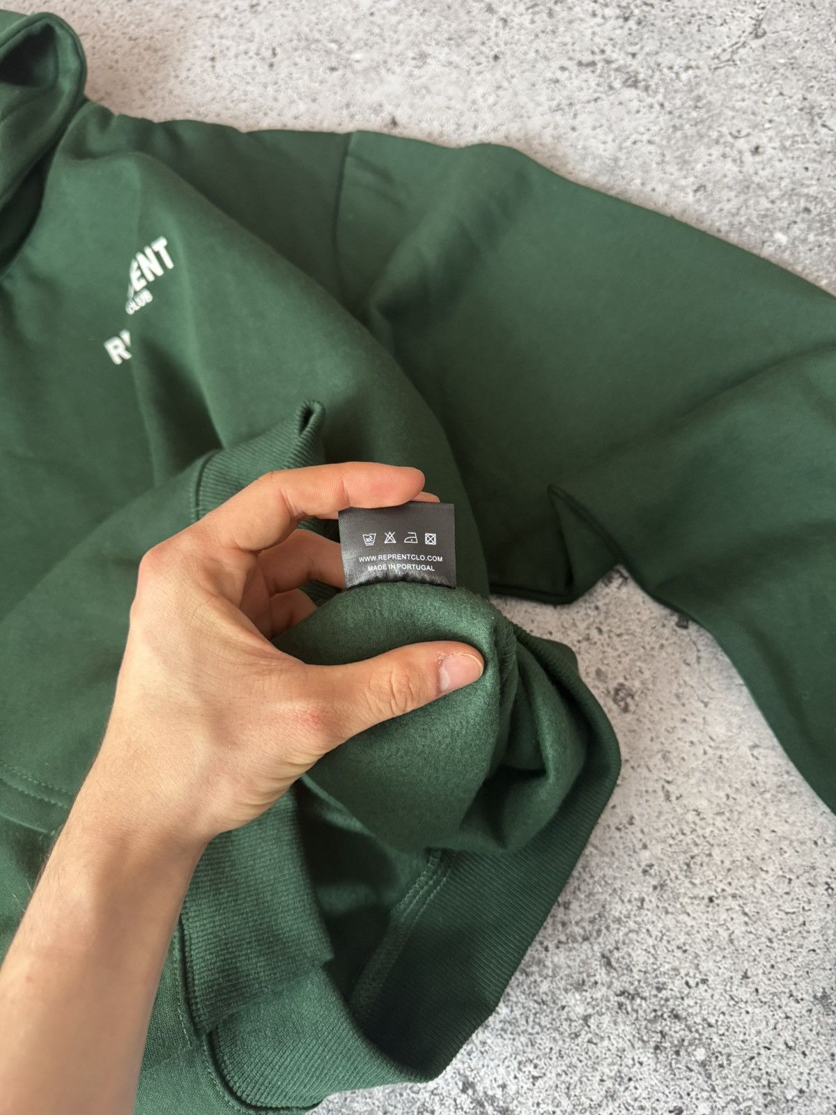 Represent Clo. Represent Hoodie Big logo Green Size US XL / EU 56 / 4 - 10 Thumbnail