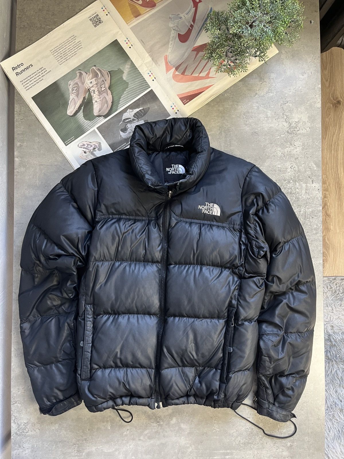 The North Face Womens Black Retro 96 Nuptse Down Jacket