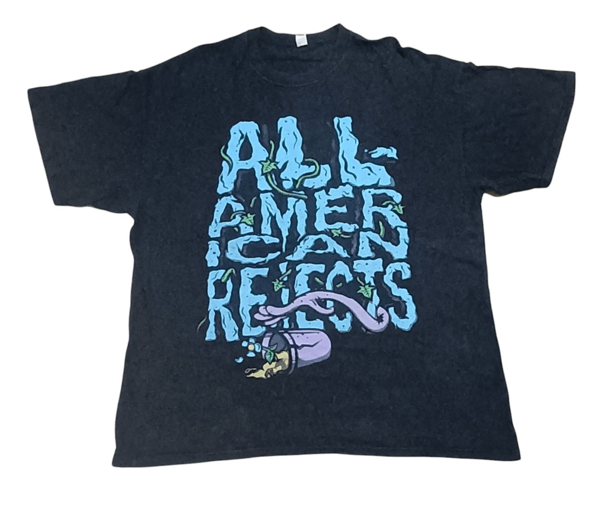 Band Tees × Vintage VINTAGE ALL AMERICAN REJECTS SHIRT Size US XL / EU 56 / 4 - 1 Thumbnail