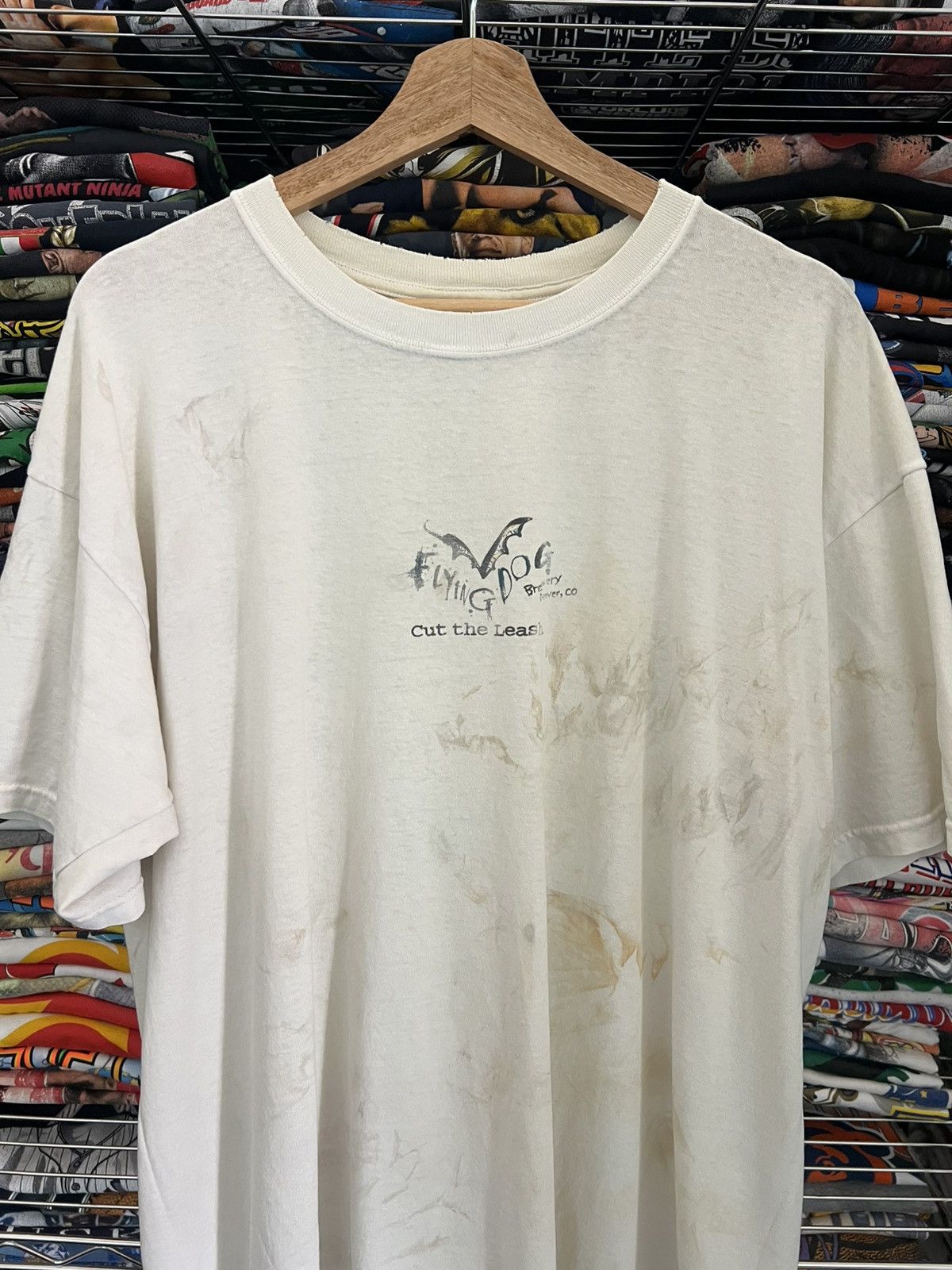 Anvil 2000s Flying Dog Ralph Steadman Art Tee Size US XL / EU 56 / 4 - 8 Thumbnail