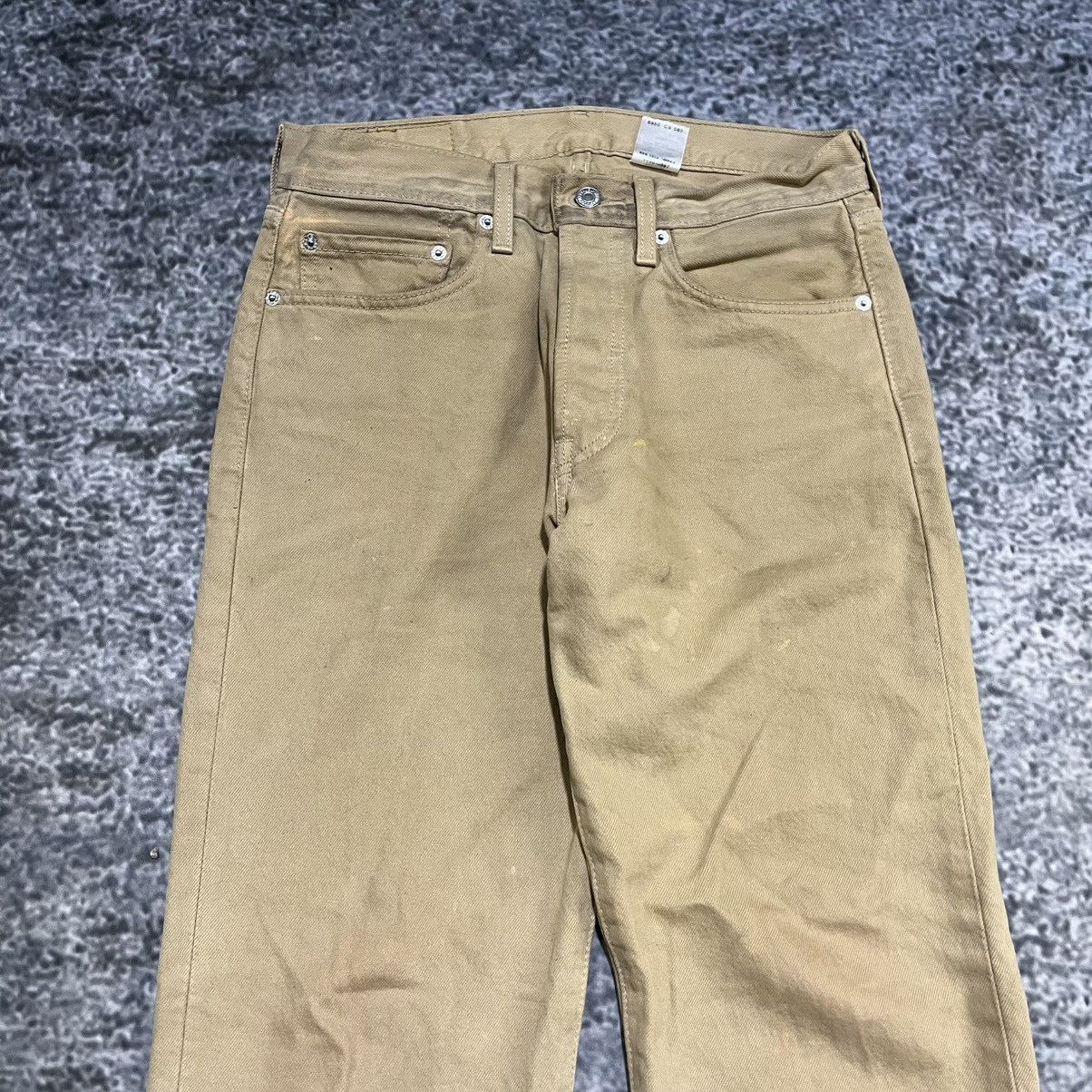 Levi's Vintage Levi's 501 Tan Button Fly 2000s Straight Fit Jeans Size US 31 - 5 Thumbnail