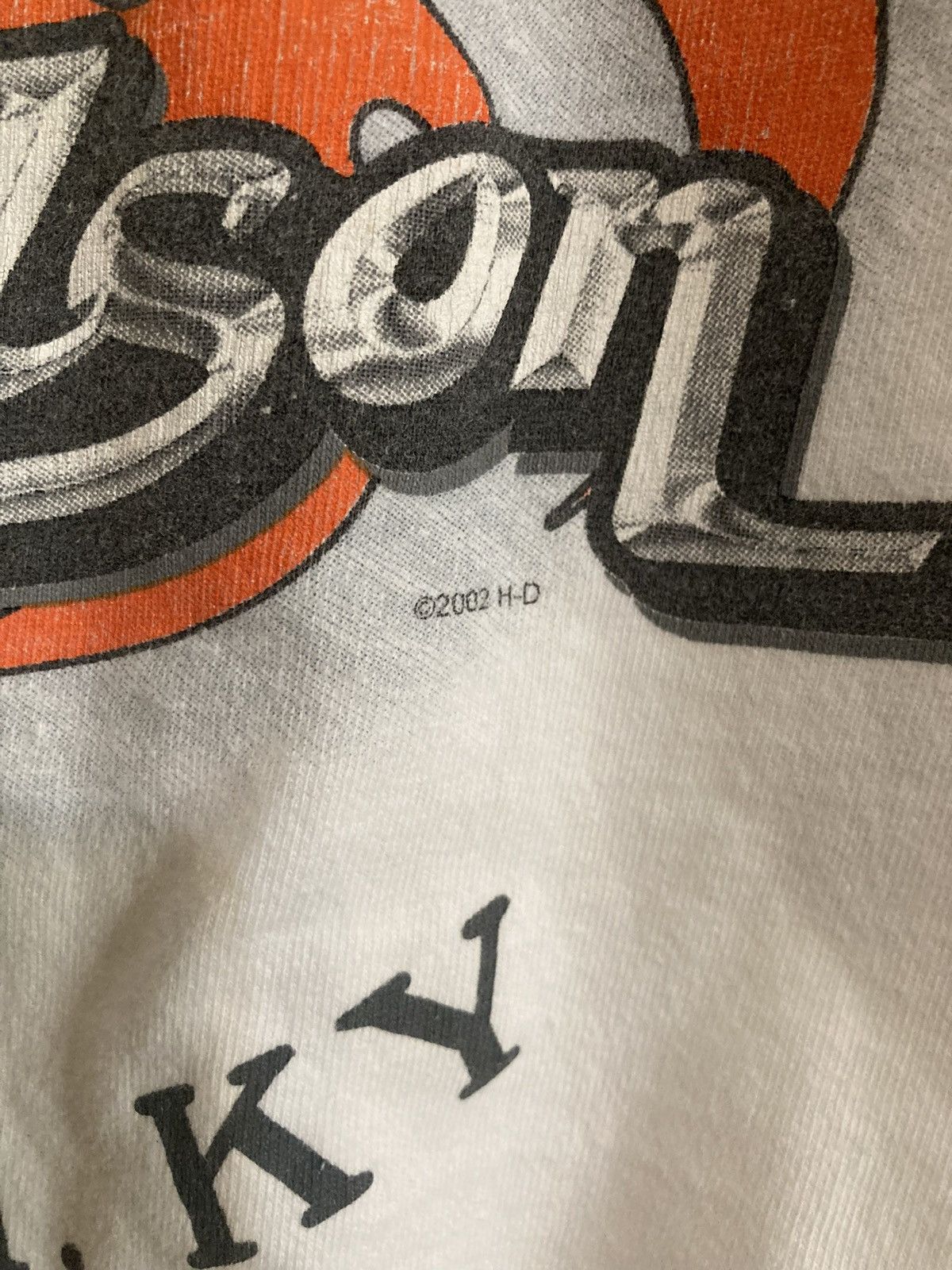 Harley Davidson Vintage 2002 Harley Davidson Motorcycle Sweatshirt Sweater Size US M / EU 48-50 / 2 - 7 Thumbnail