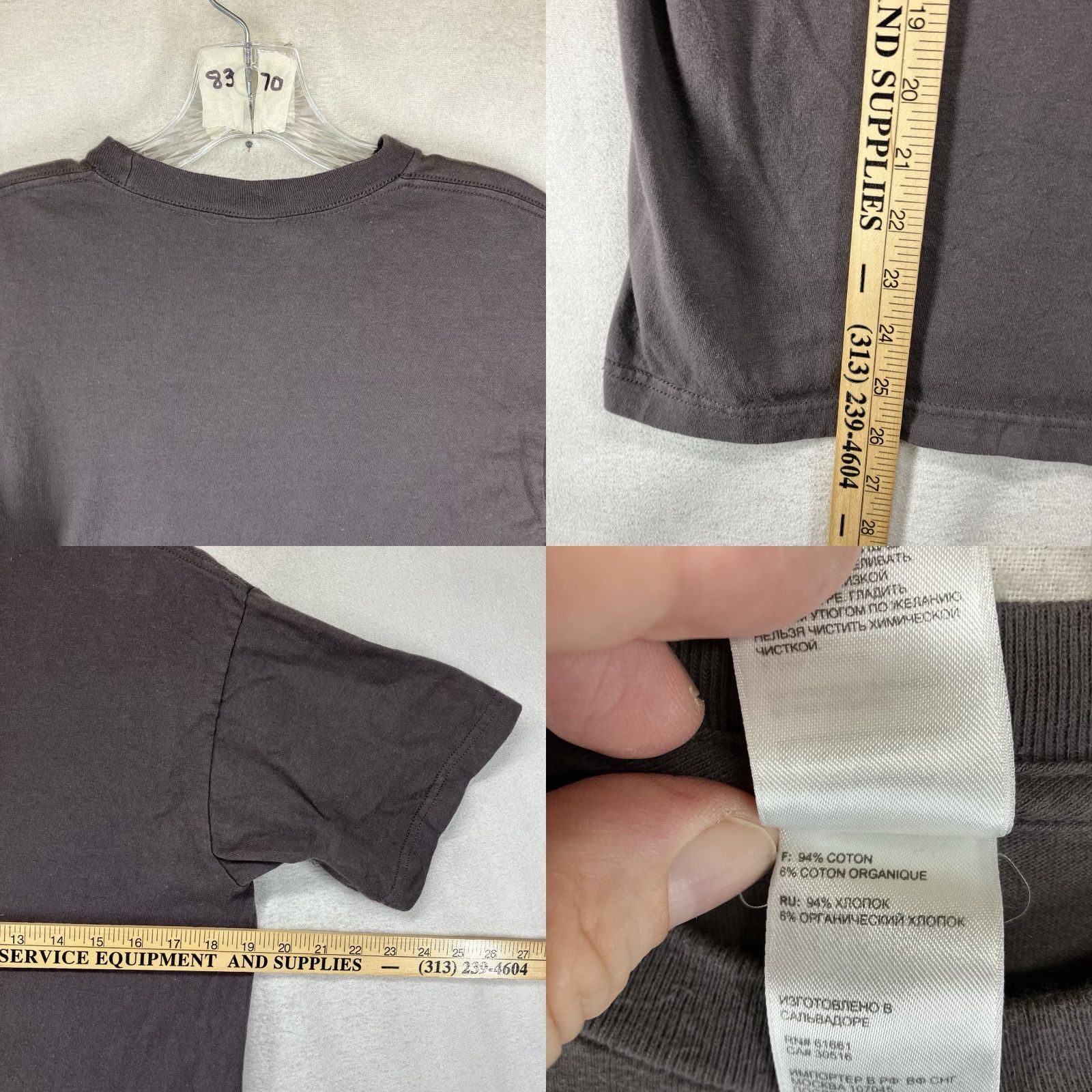 The North Face The North Face Shirt Men’s Small Dark Gray Graphic Thick Organic Cotton Blend Size US S / EU 44-46 / 1 - 8 Thumbnail