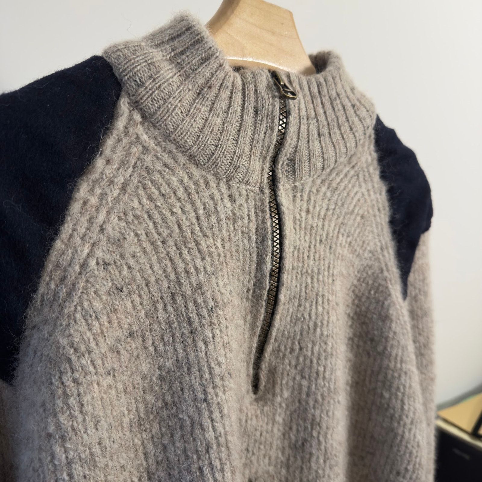 Peregrine Peregrine Bexley Quarter Zip Jumper - Wool - Large Size US L / EU 52-54 / 3 - 6 Thumbnail