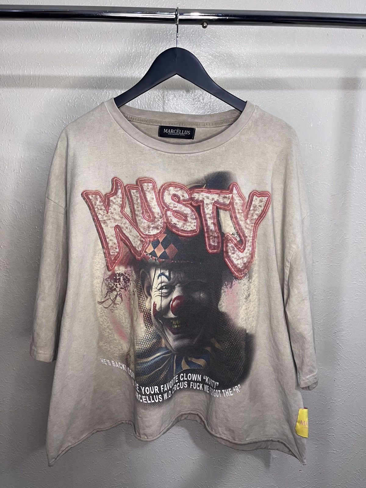 Vintage Rare Planet Marcellus Kusty the Clown tee Size US XL / EU 56 / 4 - 1 Thumbnail