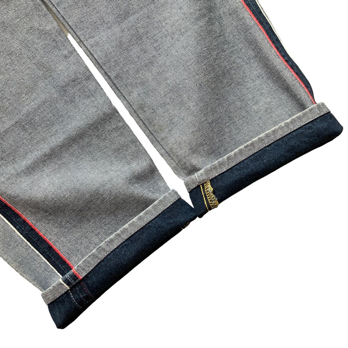 Evisu SALE!! 🤝🏼 EVISU SEAGUL INSIDE OUT SELVEDGE JEANS Size US 31 - 17 Thumbnail