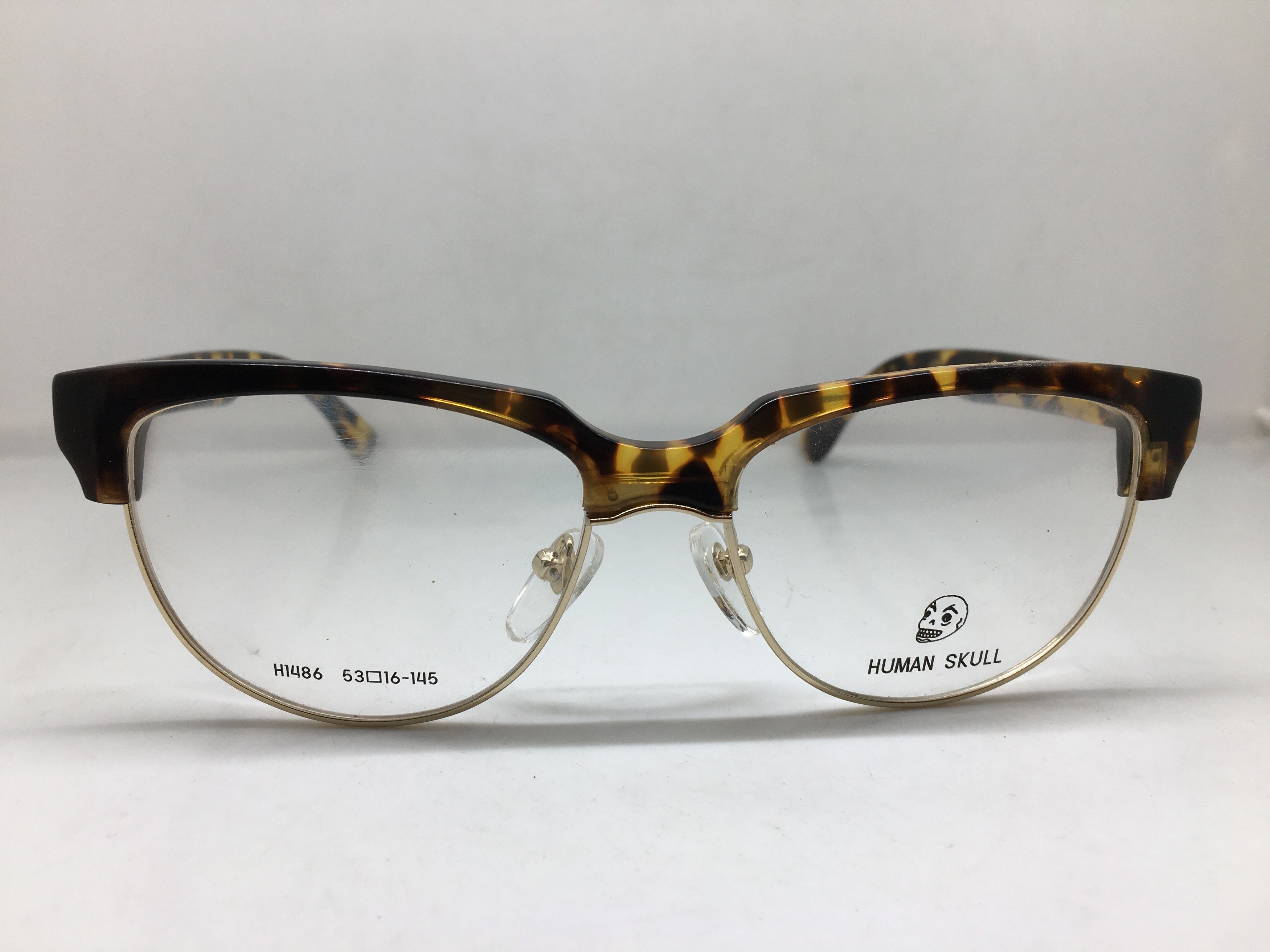 Vintage Vintage Human Skull H1486 Malcolm Eyeglasses Frame Size ONE SIZE - 1 Thumbnail