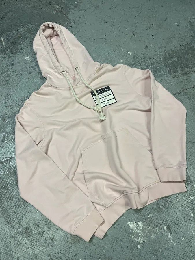 Maison Margiela SS2020 Maison Margiela Stereotype Pink Signature Hoodie Size US L / EU 52-54 / 3 - 3 Thumbnail