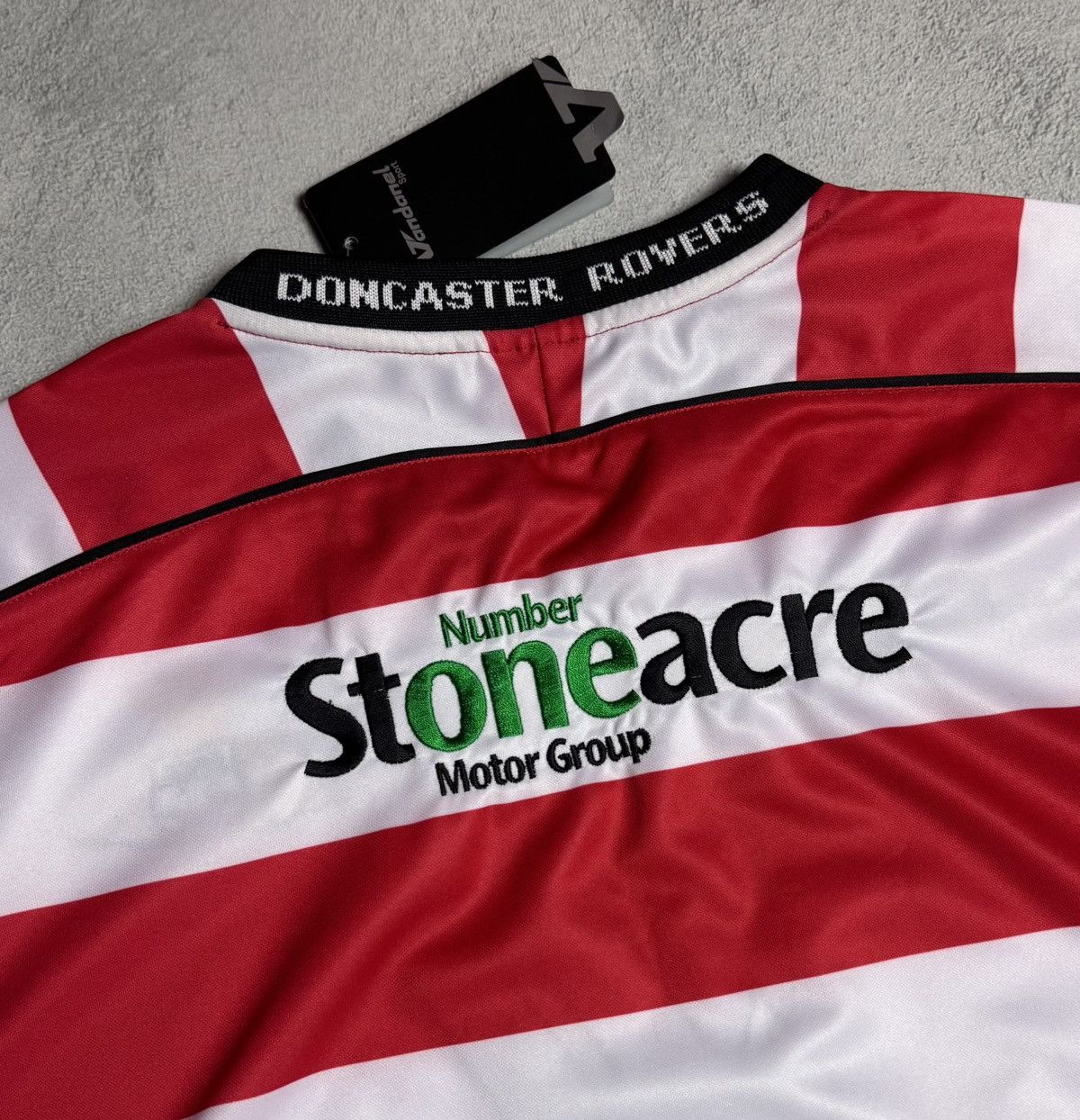 Vintage Doncaster Rovers 2008 2009 Home Shirt Soccer Jersey Vandanel Size US L / EU 52-54 / 3 - 12 Thumbnail