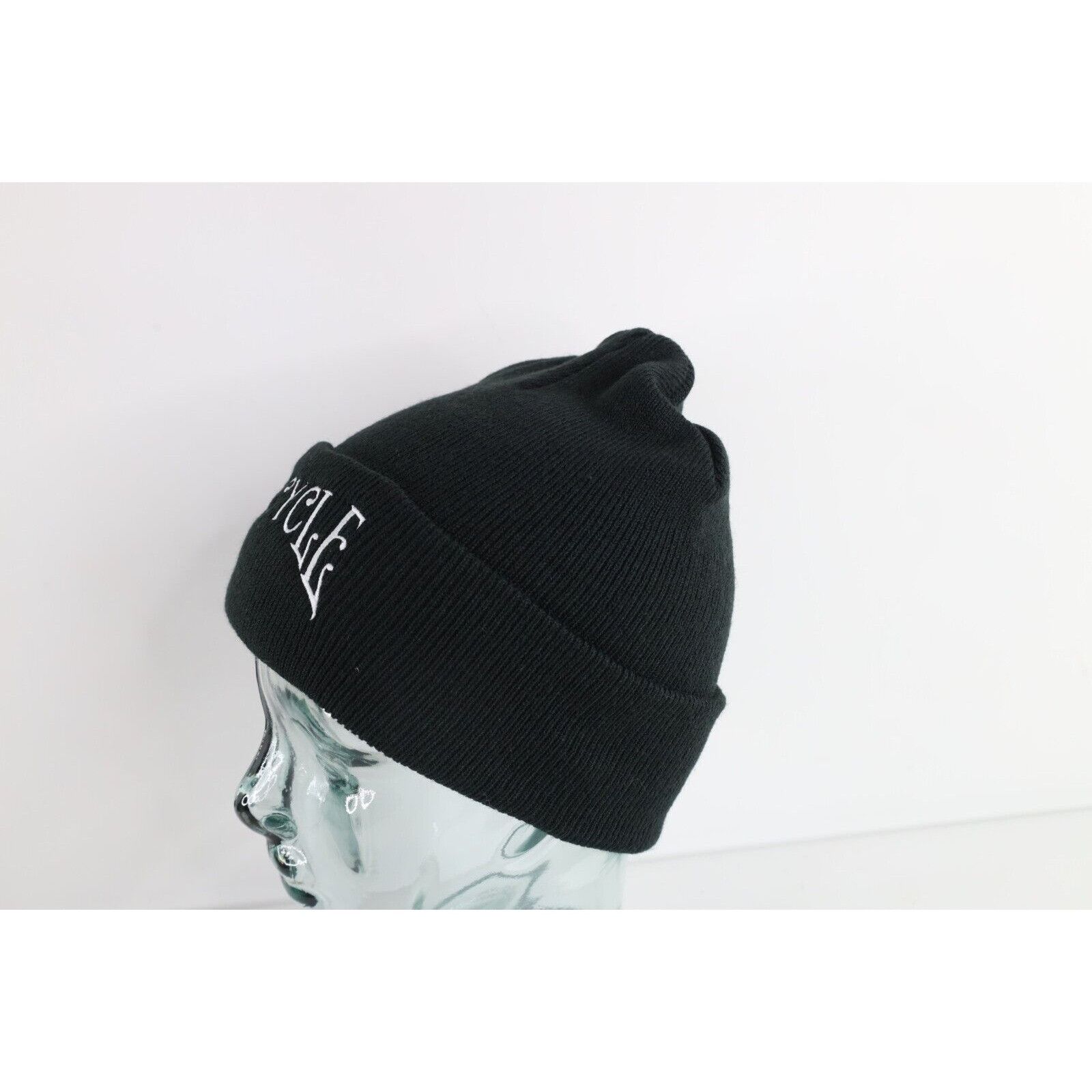 Vintage Vintage Bicycle Playing Cards Knit Winter Beanie Hat Size ONE SIZE - 3 Thumbnail