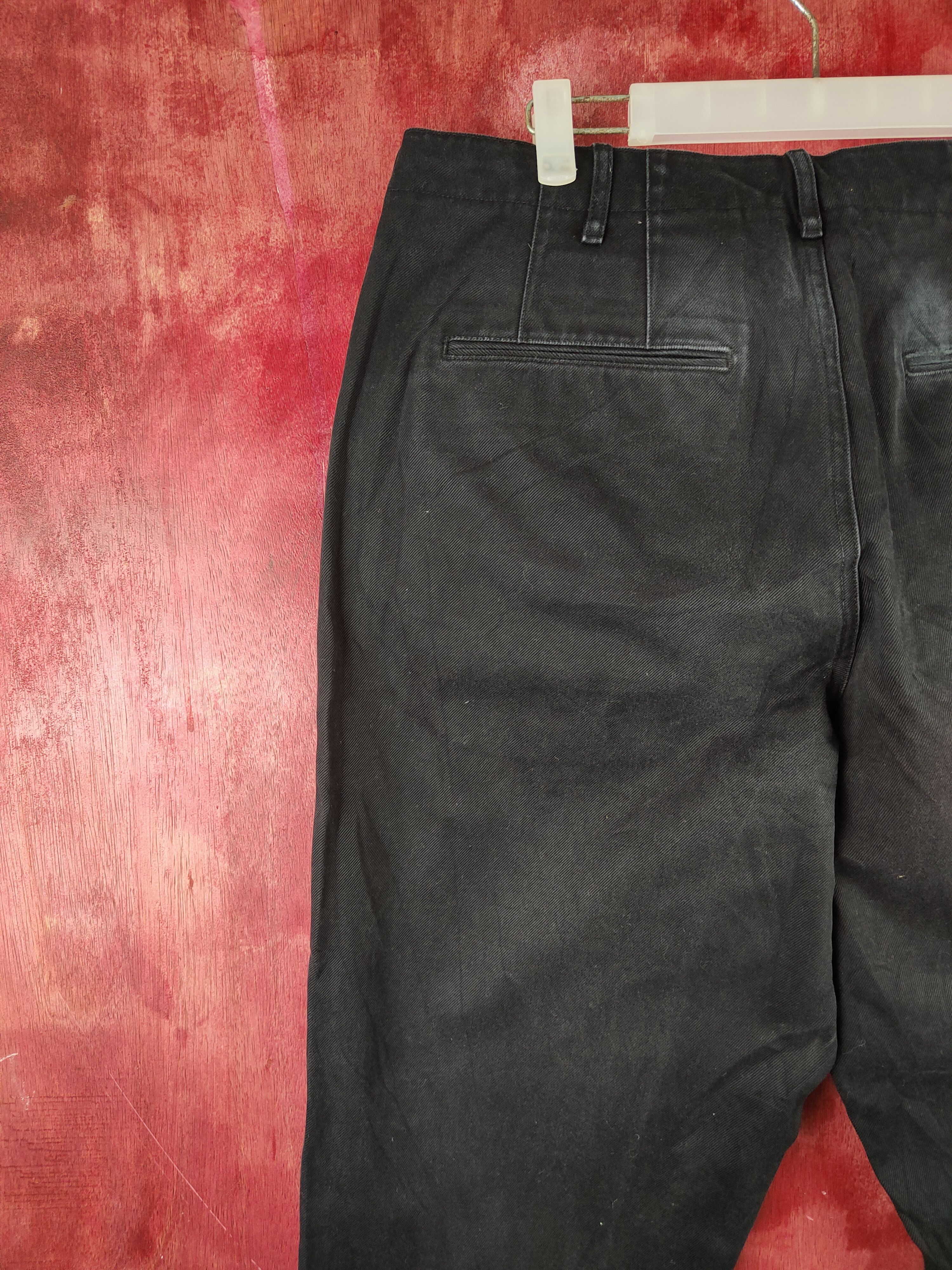 Undercover × Uniqlo UNDERCOVER x UNIQLO Black Baggy Trousers Pants N#S013 Size US 34 / EU 50 - 8 Thumbnail