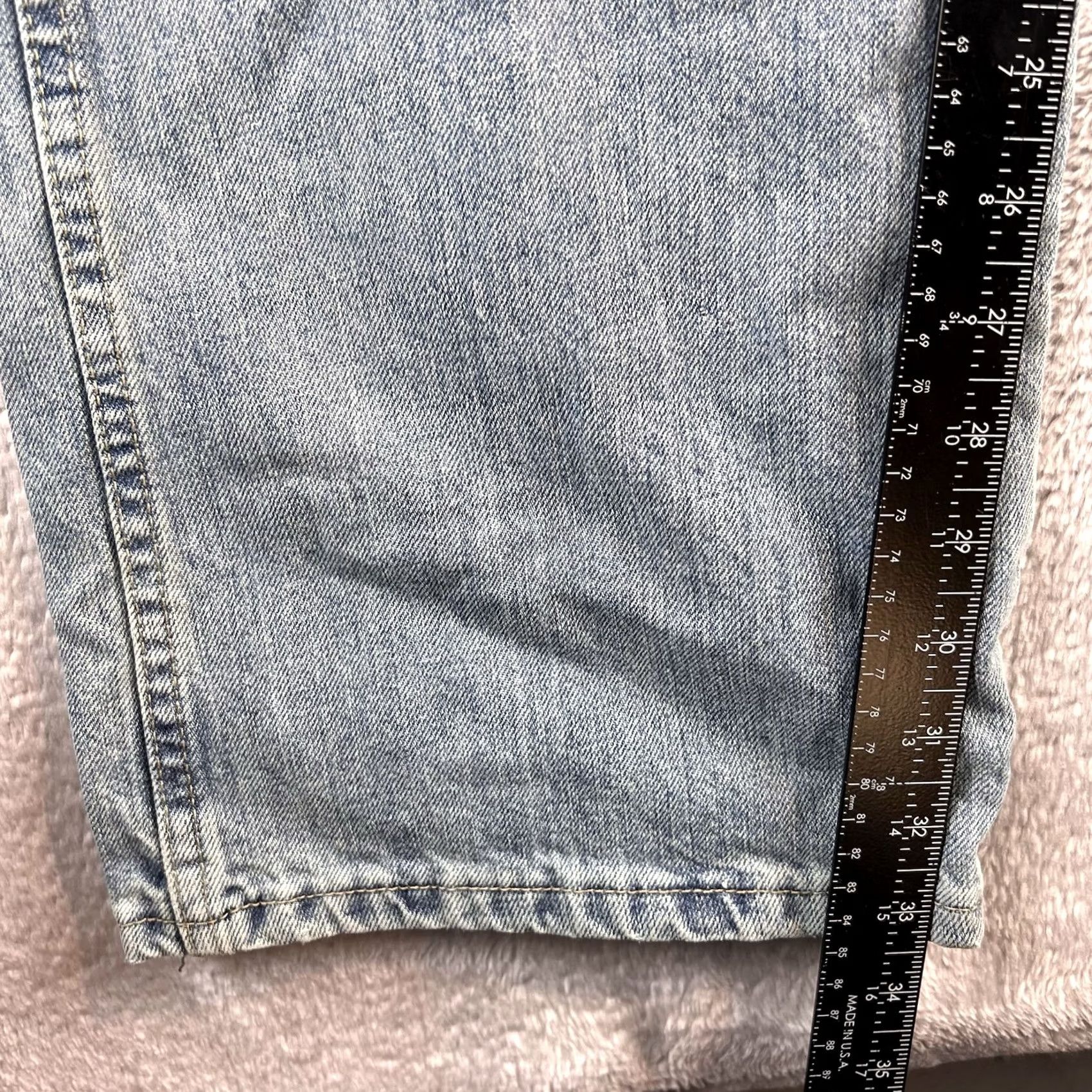 Wrangler Wrangler Retro Jeans Mens 38x34 Relaxed Straight Blue Light Wash WRT20CR Size US 38 / EU 54 - 6 Thumbnail