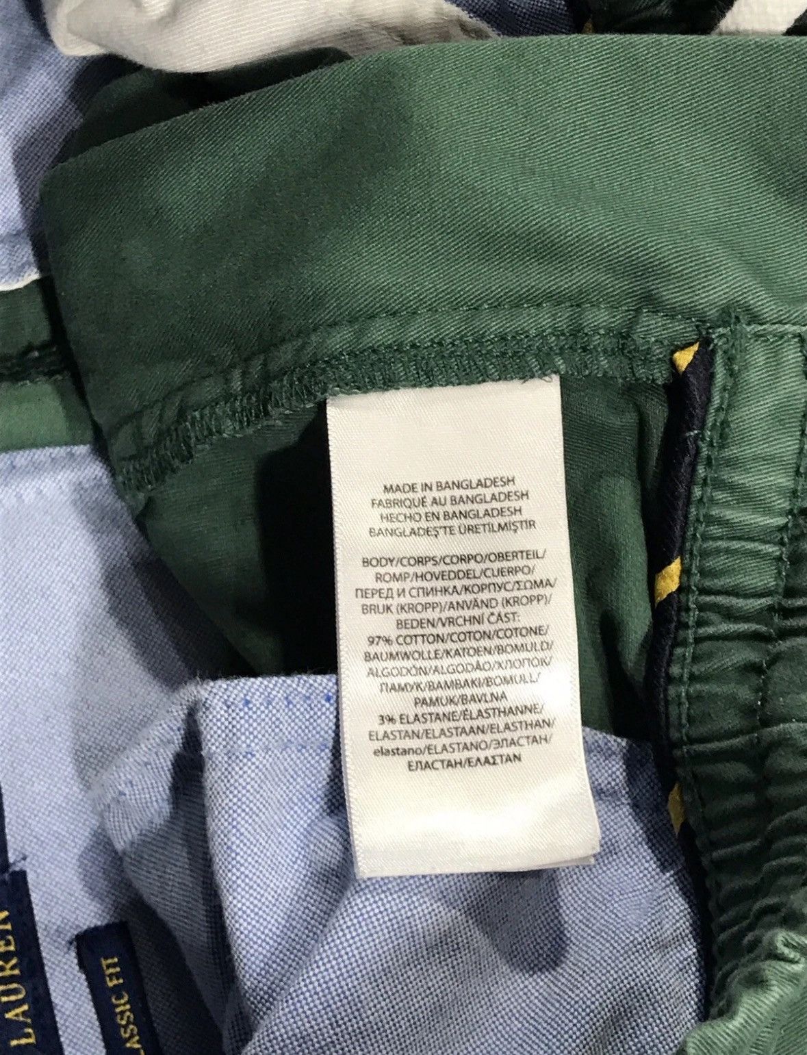 Polo Ralph Lauren Vintage Pants Polo Ralph Lauren Embroiled Logo Green S Size US 30 / EU 46 - 9 Thumbnail