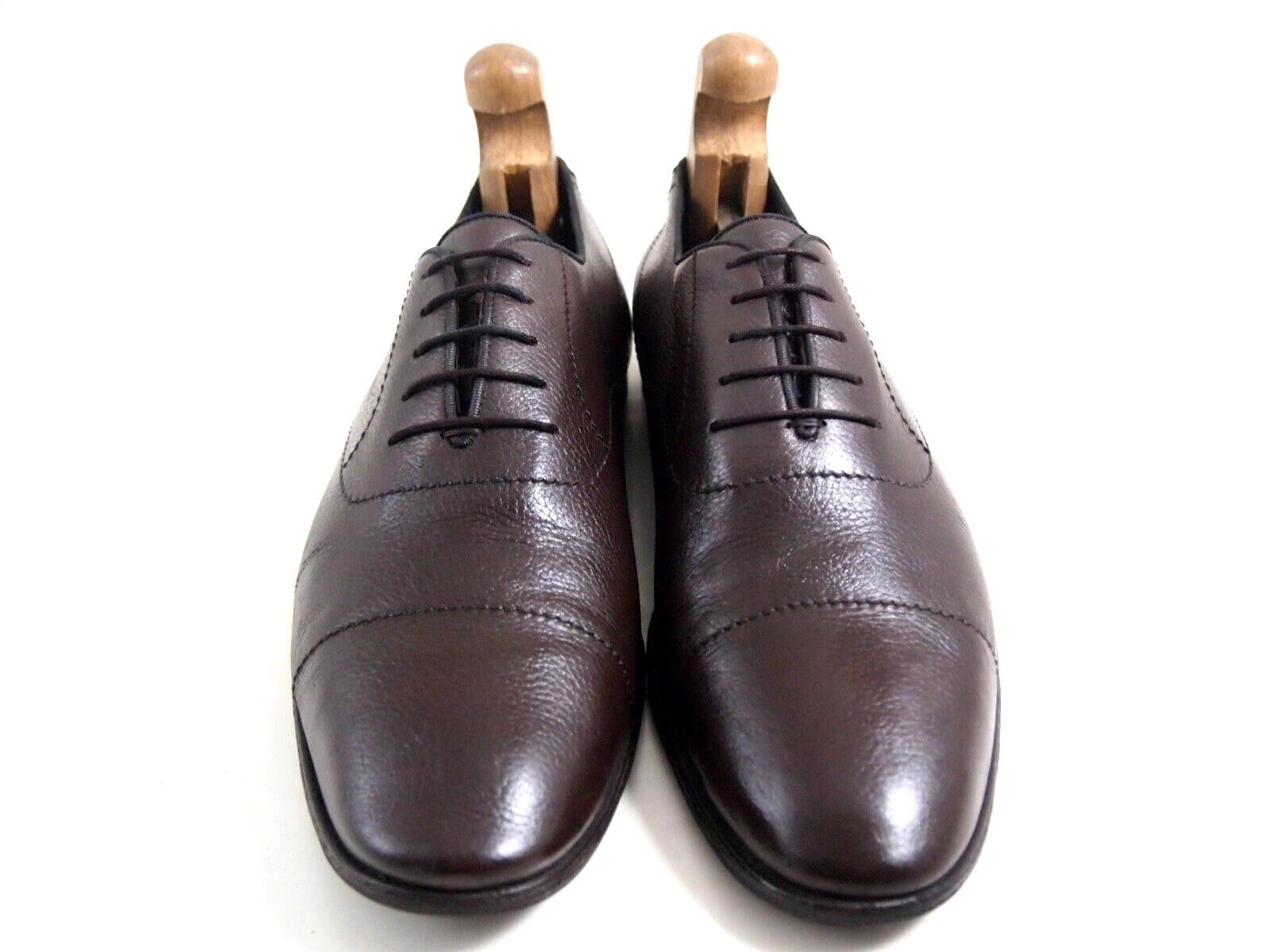 Gucci Gucci Wholecut Oxford Brown Leather Size EU 44.5 US 11.5 Size US 11.5 / EU 44-45 - 3 Thumbnail