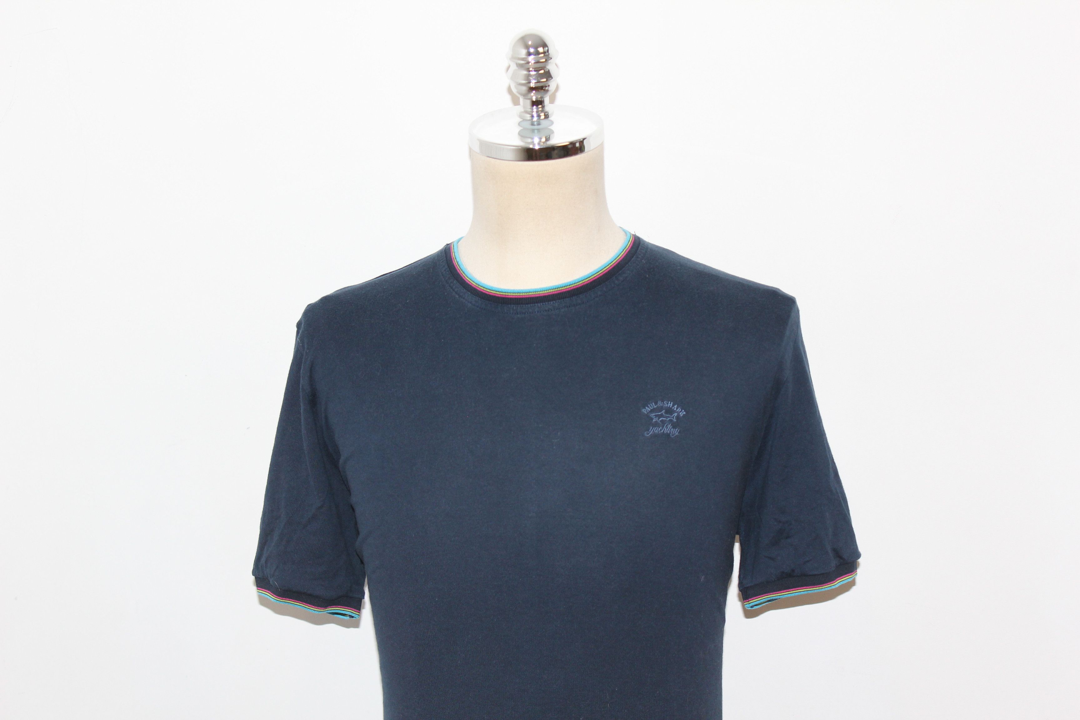 Paul & Shark PAUL&SHARK T-Shirt Top Size US XL / EU 56 / 4 - 3 Thumbnail