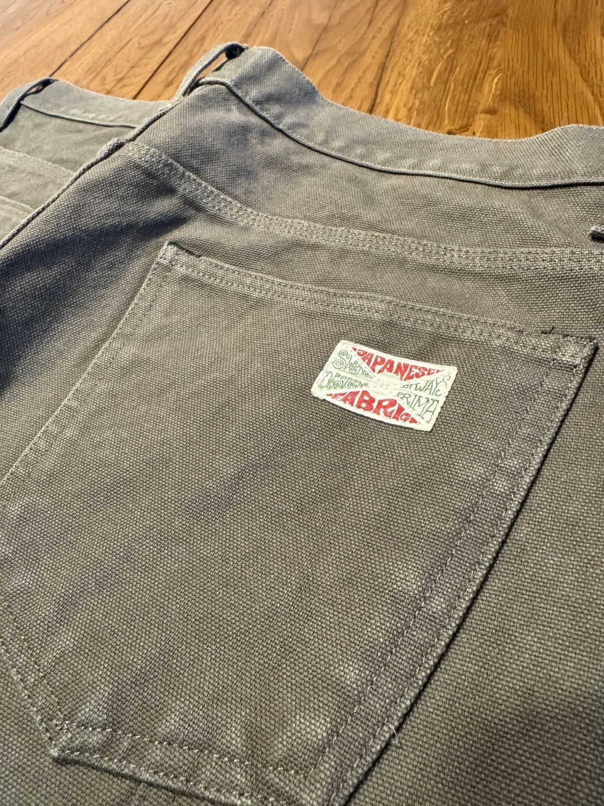Indigofera Indigofera Wendell Pants Smithson Canvas Warm Gray Size US 33 - 6 Thumbnail