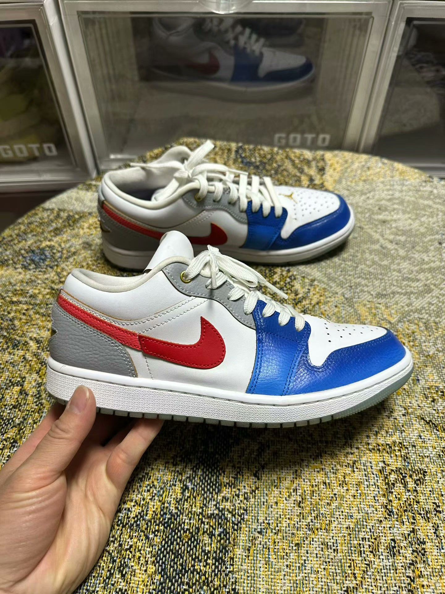 Nike Nike Blue Lowtop Sneakers 41 Men Size US 8.5 / EU 41-42 - 1 Thumbnail
