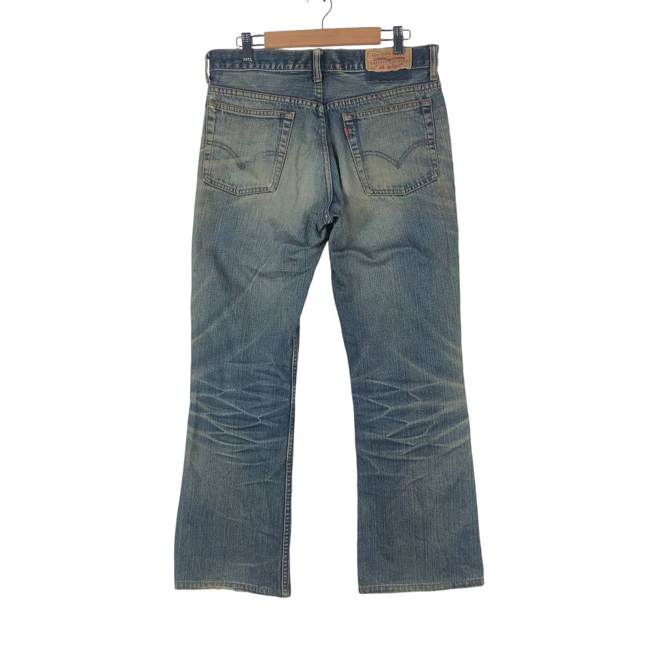 Japanese Brand × Levi's Vintage Levi's strauss Distressed Denim Jeans Size US 32 / EU 48 - 4 Thumbnail