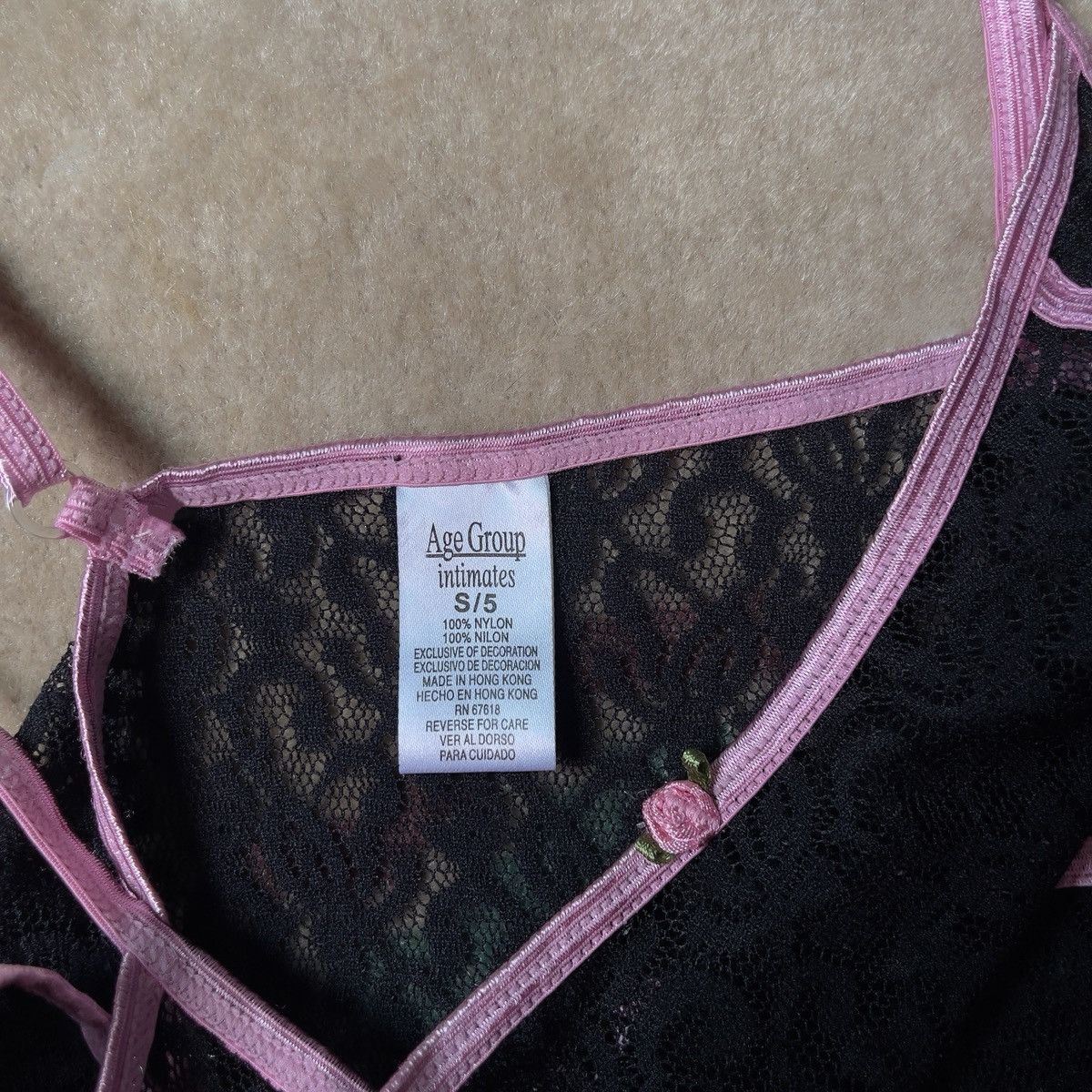 Other Vintage Y2K Black Lace Sheer Camisole (XS–S) Size S / US 4 / IT 40 - 4 Thumbnail