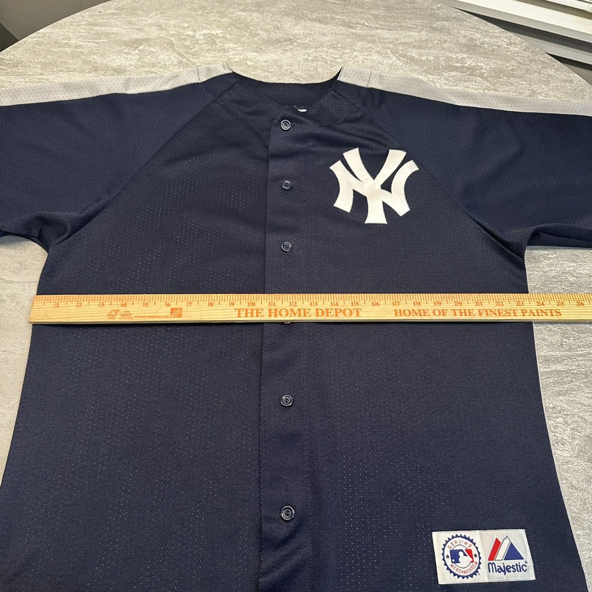 Majestic × Vintage Vintage 90s Majestic New York Yankees MLB Baseball Jersey Size US XL / EU 56 / 4 - 8 Thumbnail