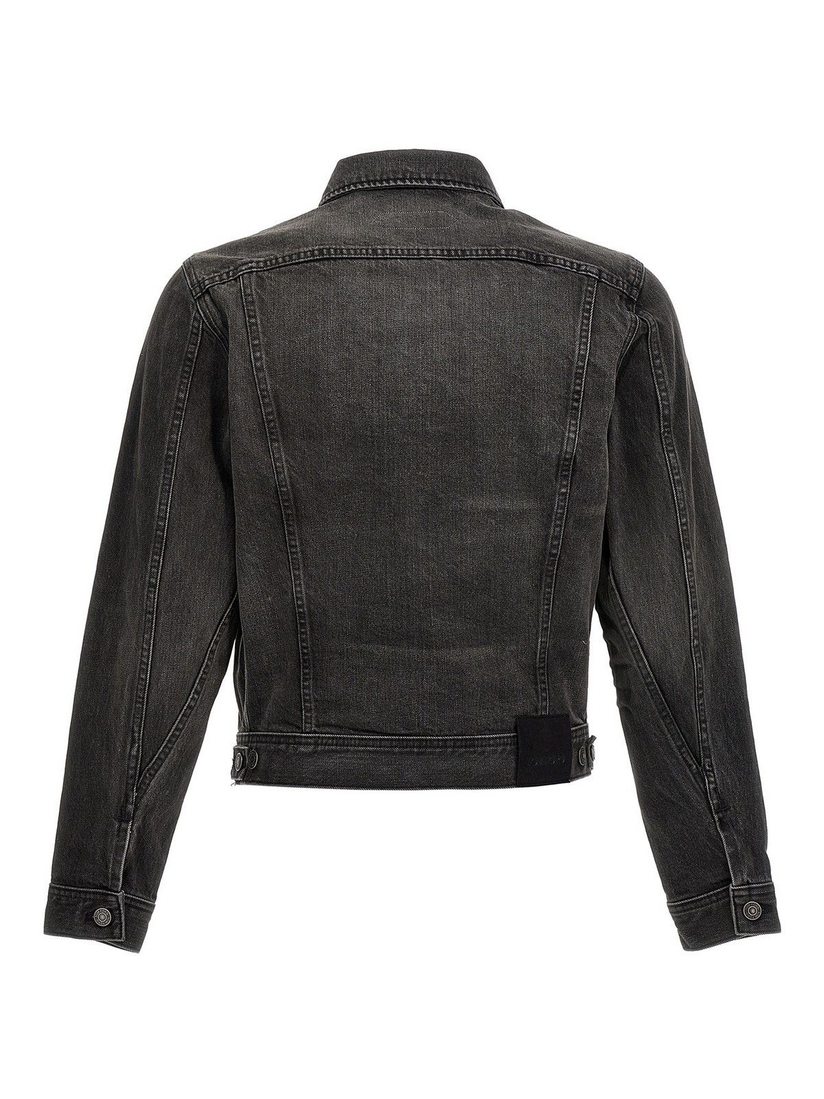 Tom Ford o1loc1c1225 DJI001 Denim Jacket in Black Size US S / EU 44-46 / 1 - 2 Thumbnail