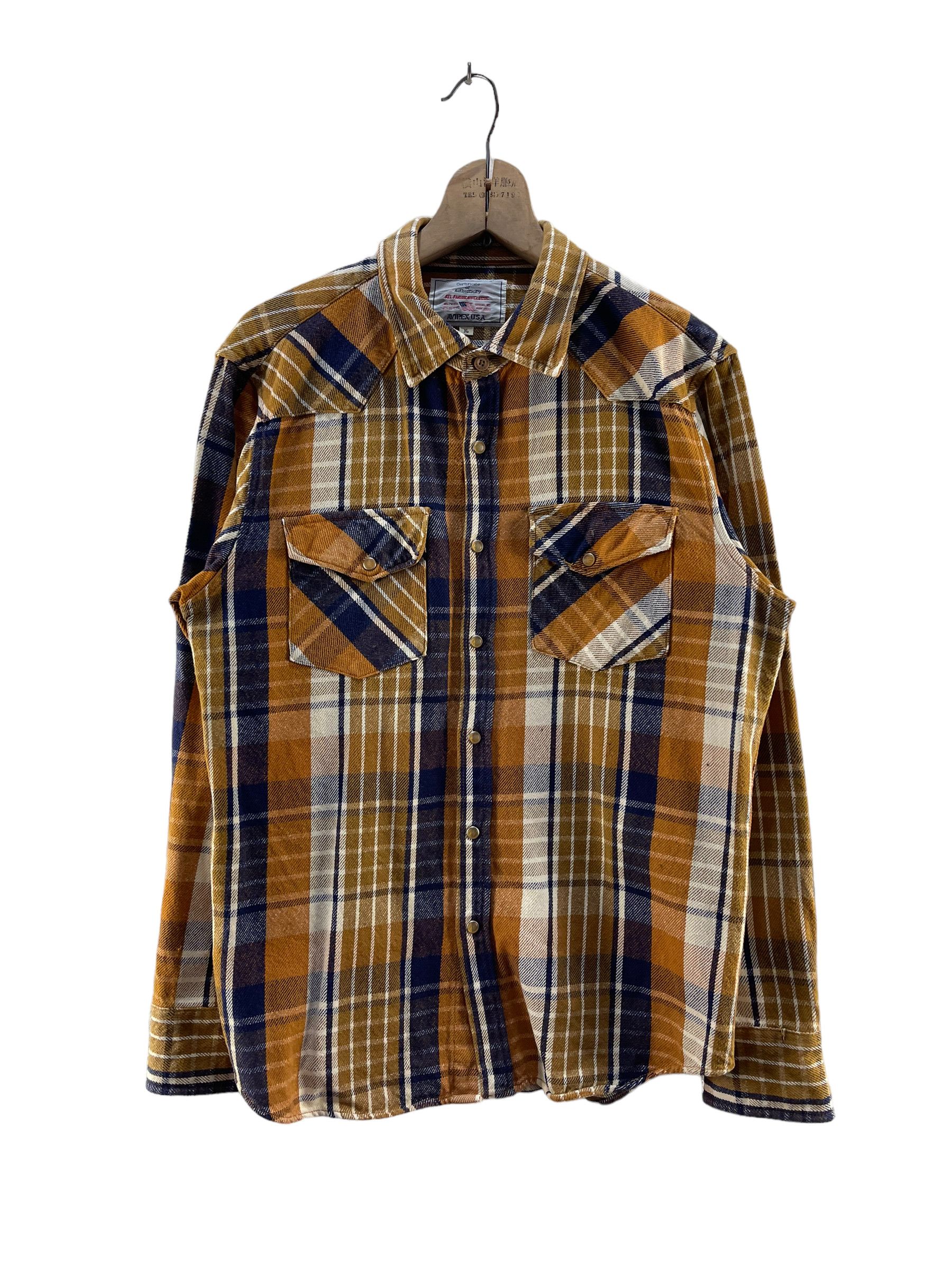 Avirex × Flannel Avirex USA Flannel Shirt Size US M / EU 48-50 / 2 - 1 Thumbnail