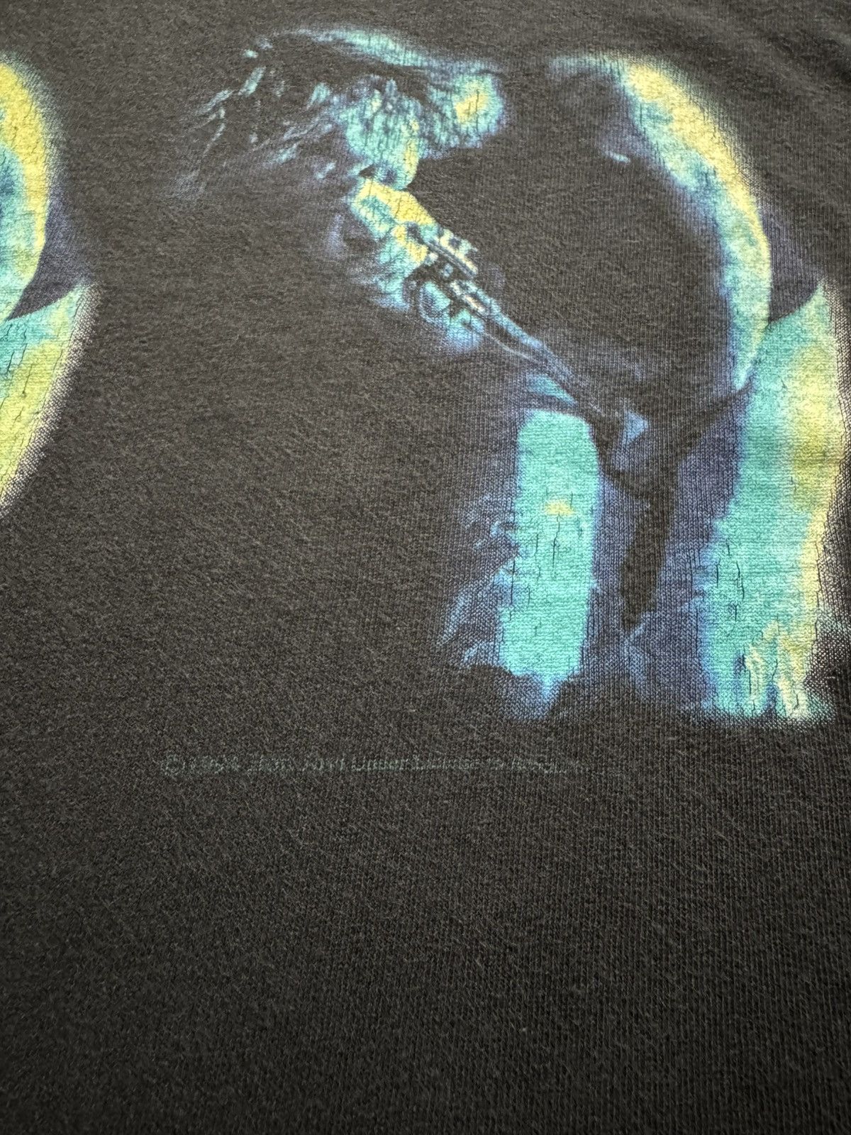Band Tees VINTAGE 1994 BON JOVI WORLD TOUR BAND TEE FADED Size US L / EU 52-54 / 3 - 5 Thumbnail