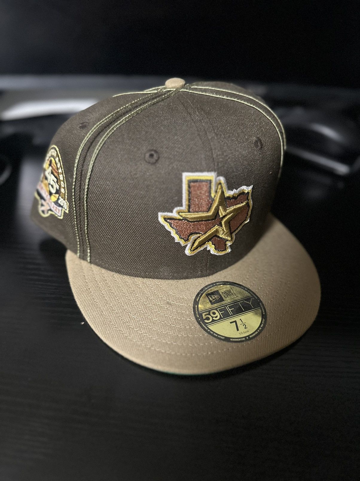 Hat Club Houston Astros New Era 5950 MyFitteds 7 1/2 Size ONE SIZE - 1 Thumbnail