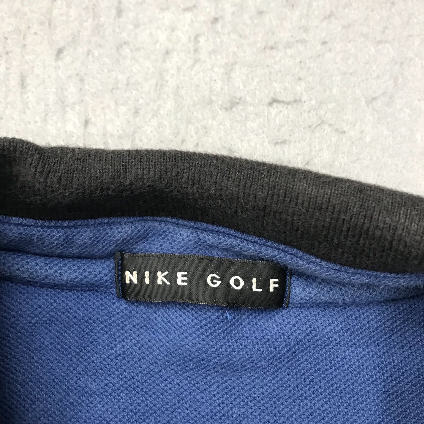 Nike VINTAGE Nike Golf Polo Shirt Mens Large Blue 100% Cotton Swoosh 18 Tiger 90s Polo Shirt Mens Large Blue Nike Golf Tiger 90s Vintage Size US L / EU 52-54 / 3 - 3 Thumbnail