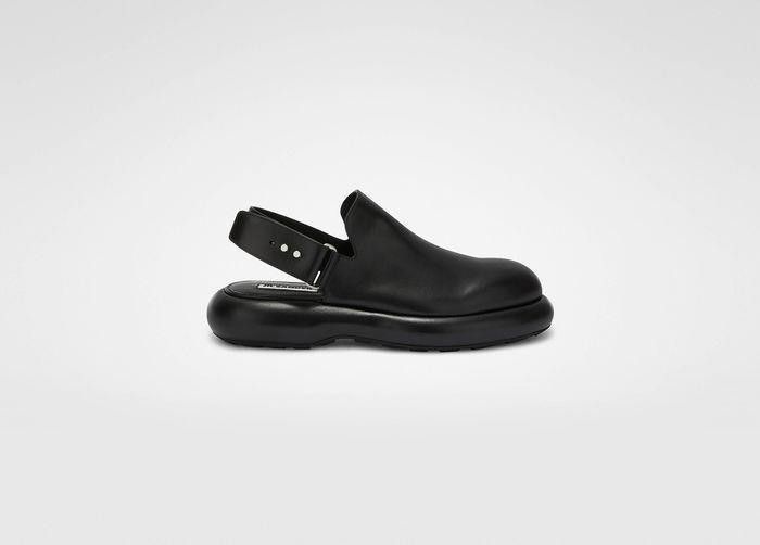 Jil Sander o1mt1gz0625 Sabot Sandals in Black Size US 7 / IT 37 - 1 Thumbnail
