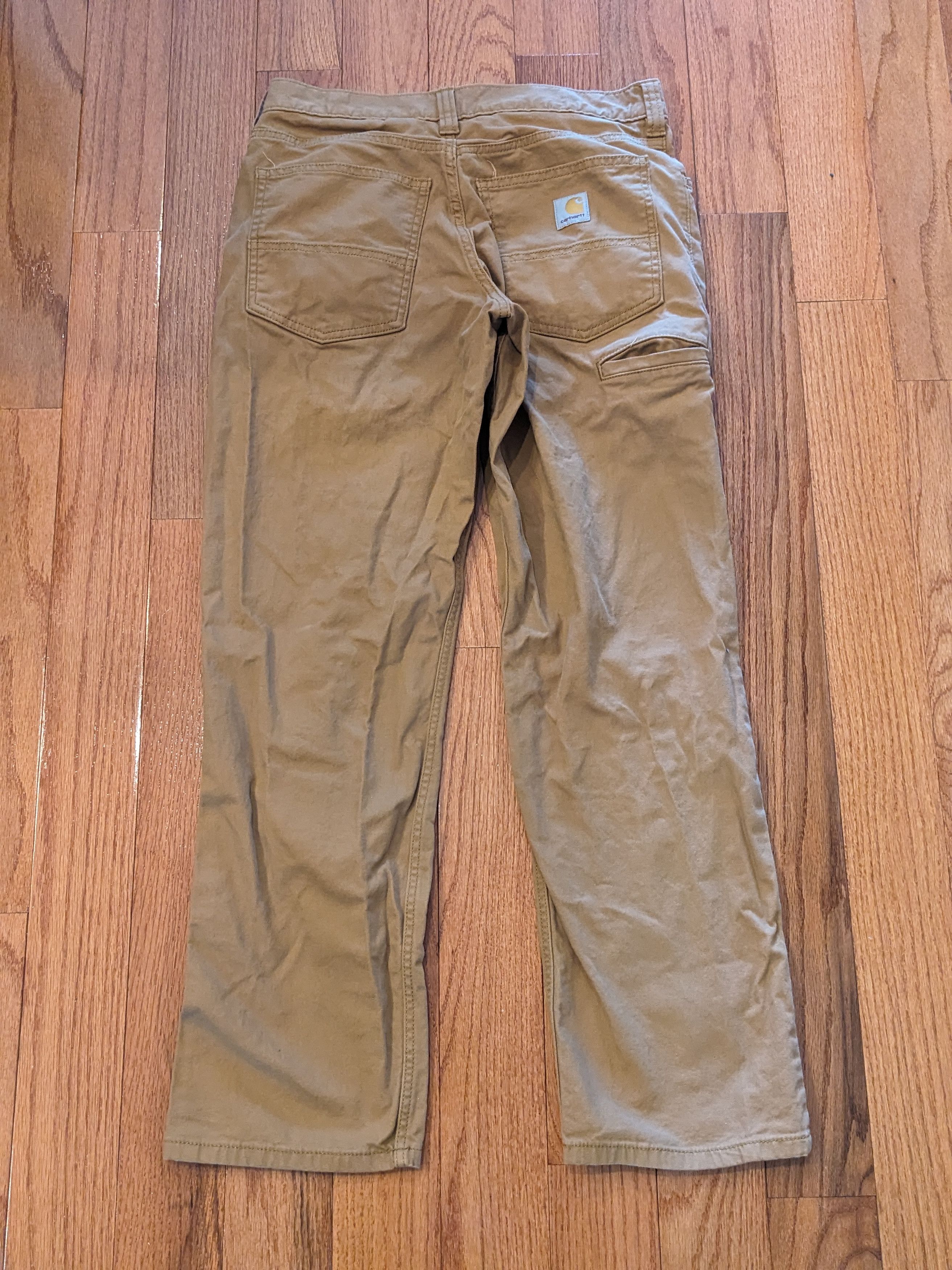 Carhartt × Designer Carhartt Relaxed Fit Brown 30 x 30 Pants Size US 30 / EU 46 - 1 Thumbnail
