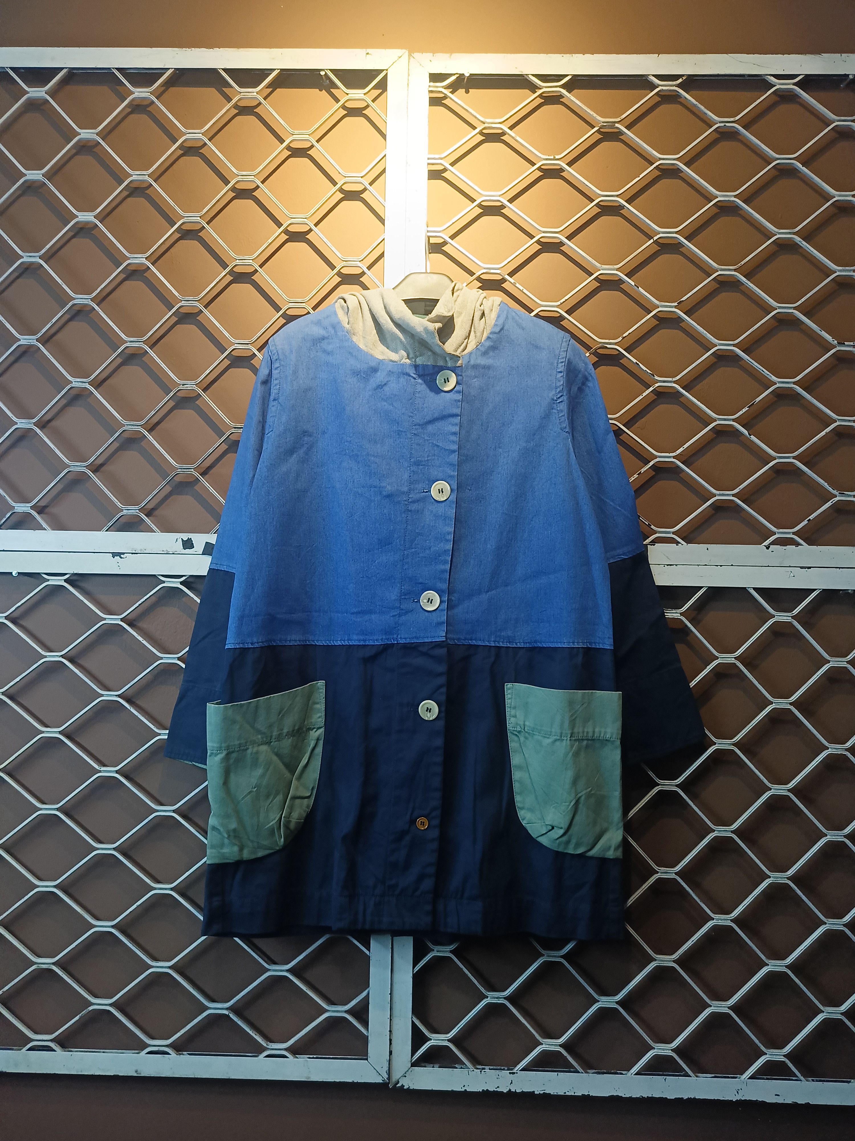 Issey Miyake Pou dou dou Issey Miyake petcwork Hoodie jacy Size US M / EU 48-50 / 2 - 1 Thumbnail