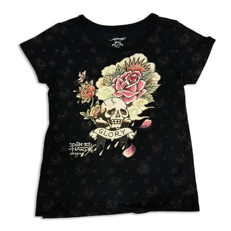 Ed Hardy 90's Vintage Ed Hardy T-Shirts Size M / US 6-8 / IT 42-44 - 1 Thumbnail