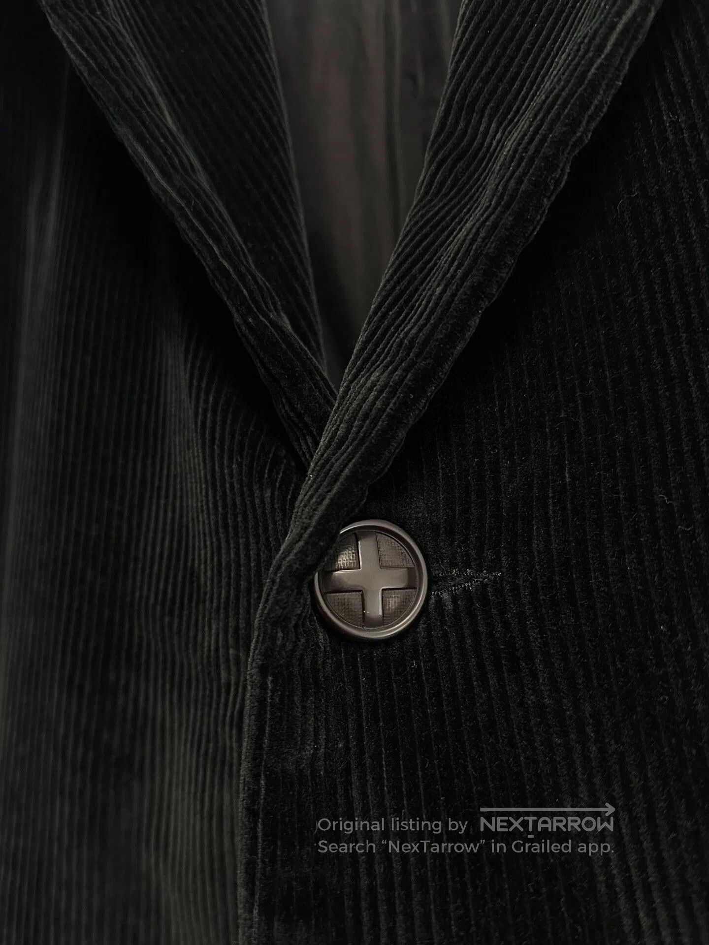 Casey Casey Casey Casey Black Corduroy Blazer. Size US M / EU 48-50 / 2 - 7 Thumbnail