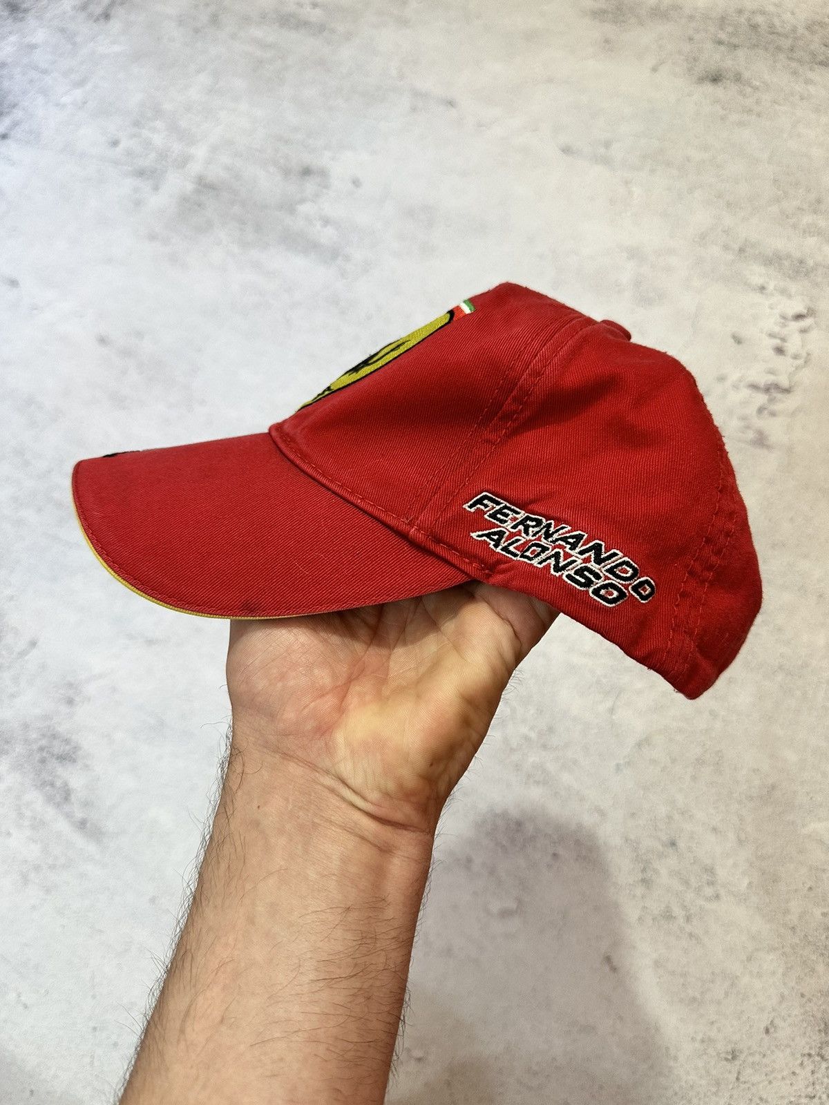 Ferrari Ferrari Cap Fernando Alonso vtg Size ONE SIZE - 3 Thumbnail