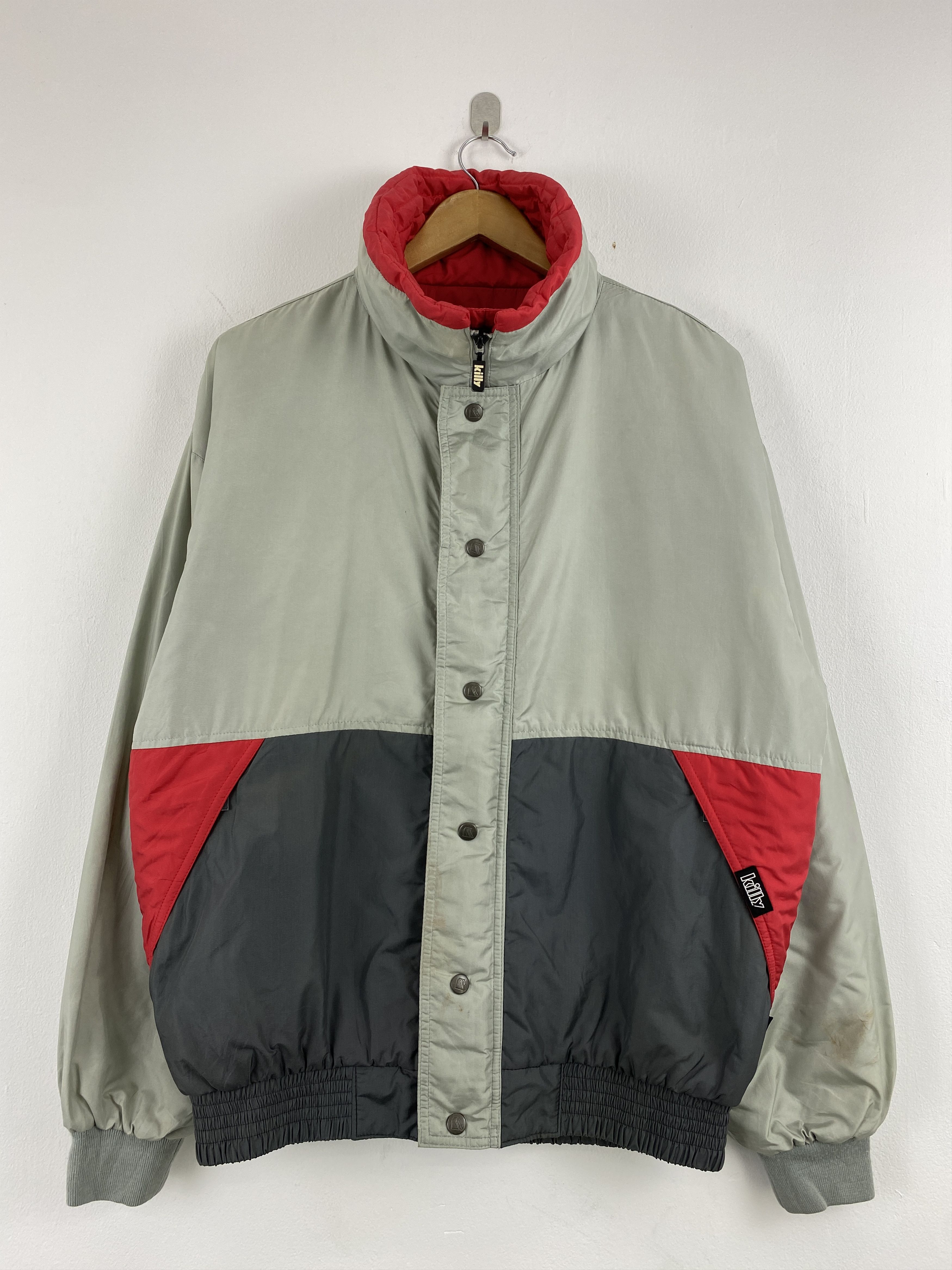 Asics Vintage Killy by Asics Zipper Ups Bomber Jacket JA0122 Size US L / EU 52-54 / 3 - 1 Thumbnail
