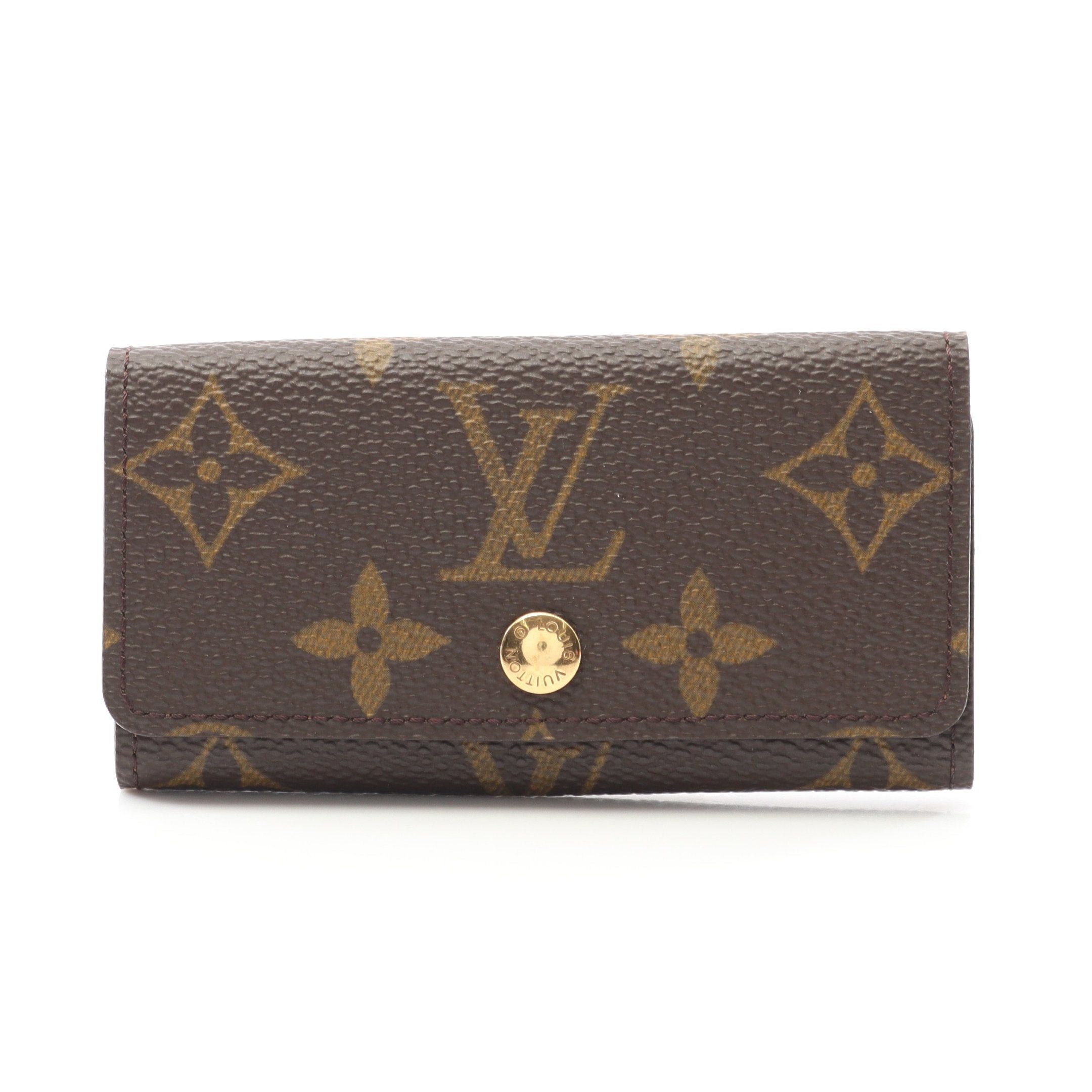Louis Vuitton Louis Vuitton Multicle 4 Monogram Ring Chain Key Case Brown Size ONE SIZE - 1 Thumbnail