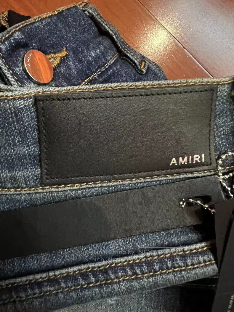 Amiri Amiri Classic Deep Blue Basic Denim Jeans Size US 32 / EU 48 - 6 Thumbnail