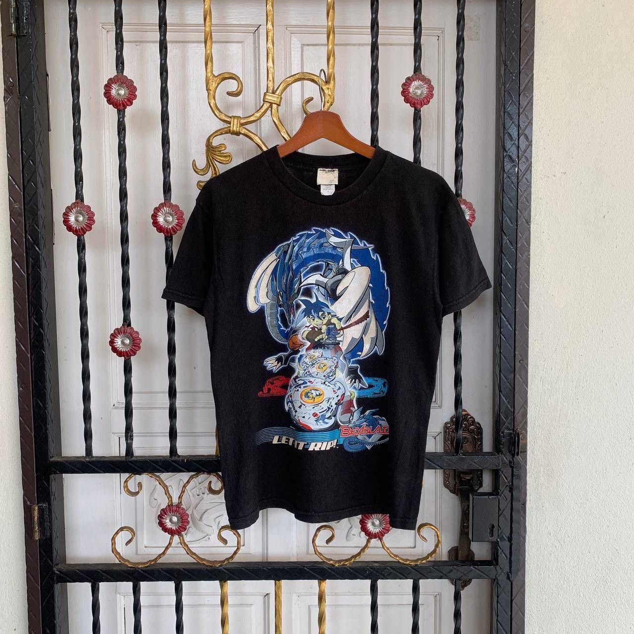 Anime RARE Vintage Beyblade T Shirt Bakugan Crush Gear yoyo yugioh Size US S / EU 44-46 / 1 - 1 Thumbnail