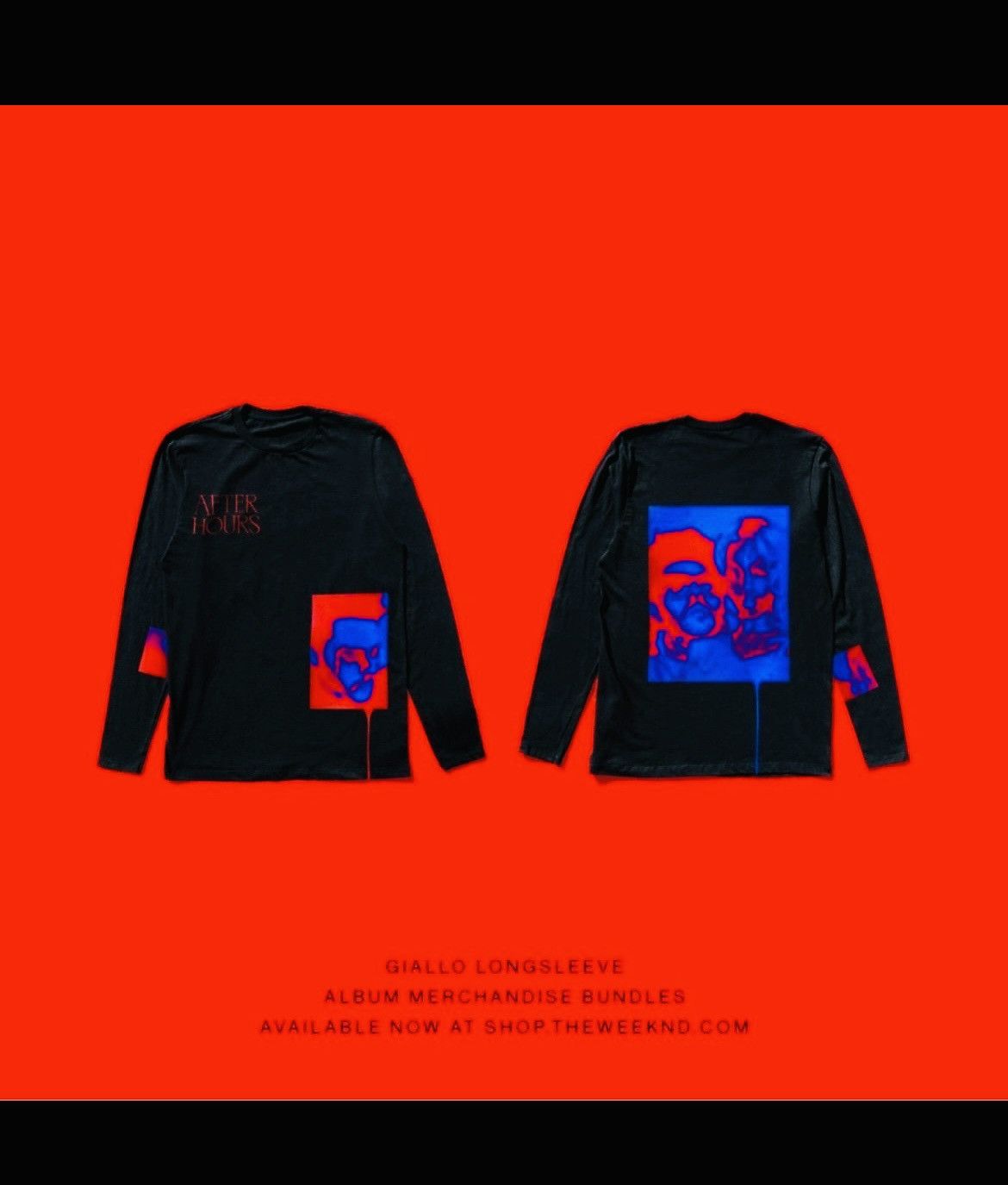 The Weeknd × XO The Weeknd After Hours Giallo Long Sleeve Shirt Size M Size US M / EU 48-50 / 2 - 3 Thumbnail