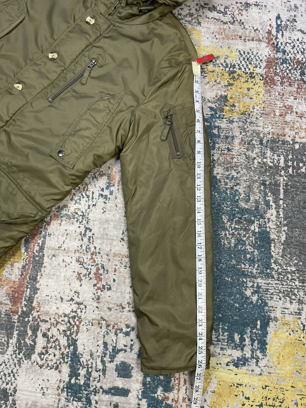George George Military Type N3-B Nylon Fur Snorkel Parka Size US M / EU 48-50 / 2 - 15 Thumbnail