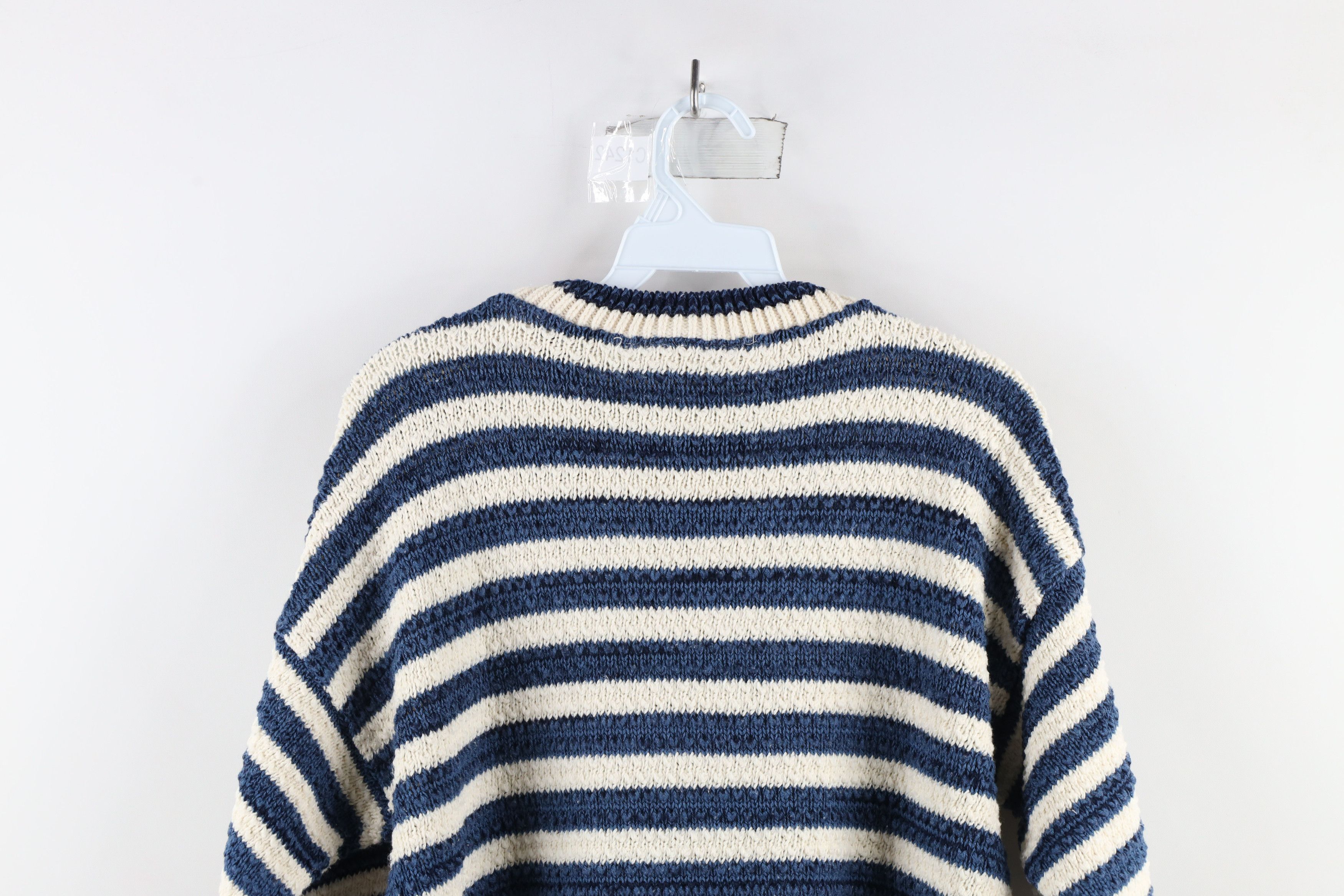 Vintage Vintage 90s Streetwear Knit Short Sleeve Sweater USA Size US M / EU 48-50 / 2 - 7 Thumbnail