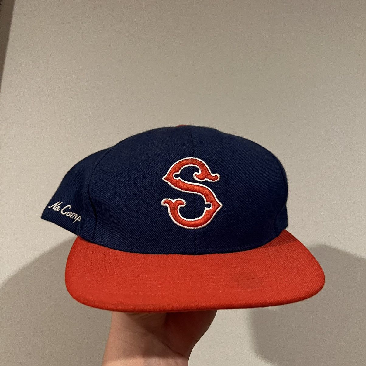 Supreme Supreme No Comp S Logo SnapBack Hat Size ONE SIZE - 3 Thumbnail