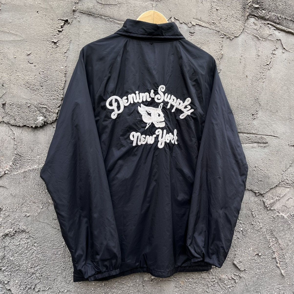 RRL Ralph Lauren Denim Supply RL Coach Jacket Embroidery Size US L / EU 52-54 / 3 - 2 Thumbnail